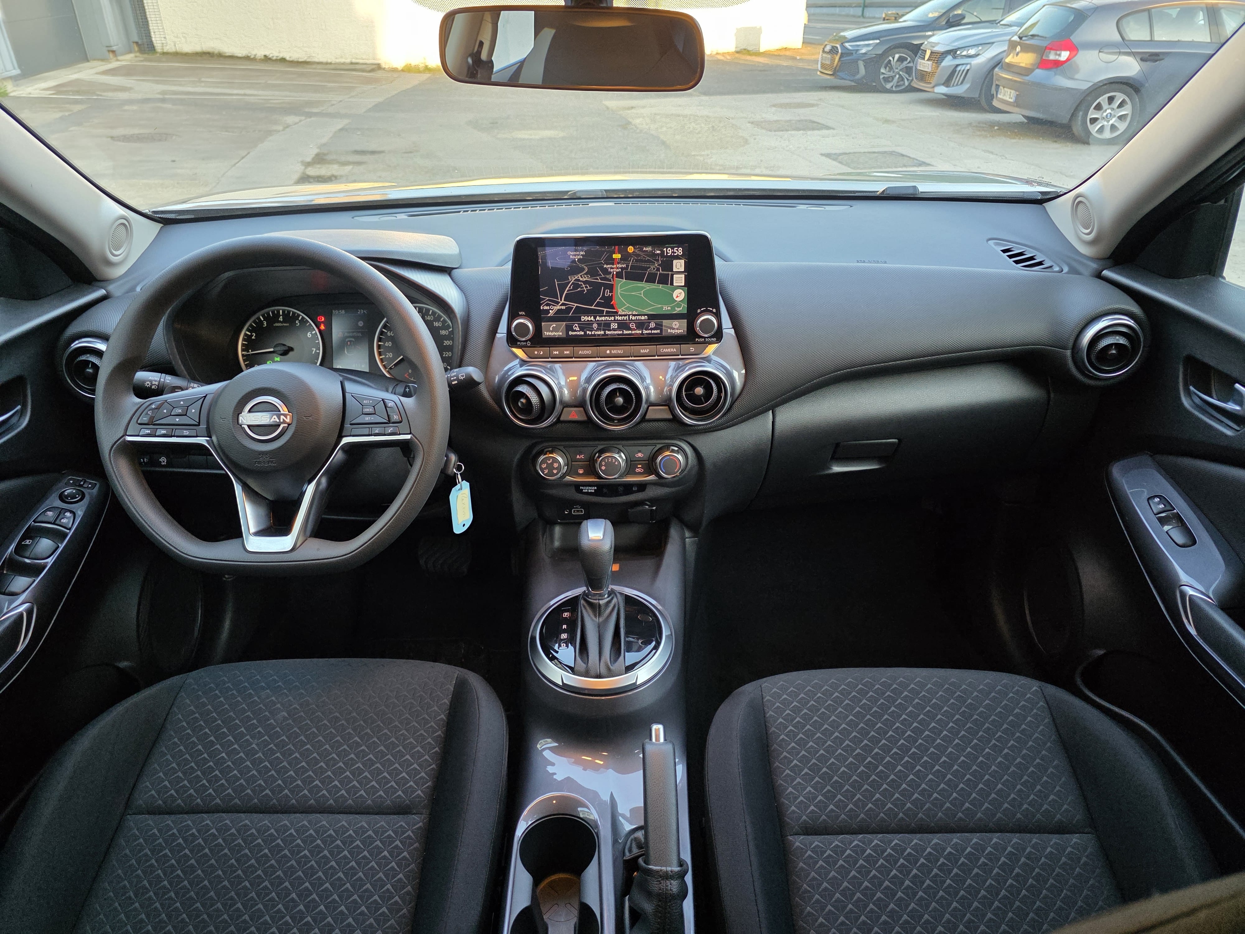Nissan Juke avec Apple CarPlay
