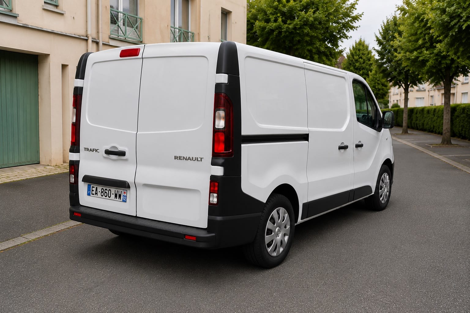Renault Trafic Parking Gratuit à Clichy – Diable, Sangles & Climatisation avec GPS