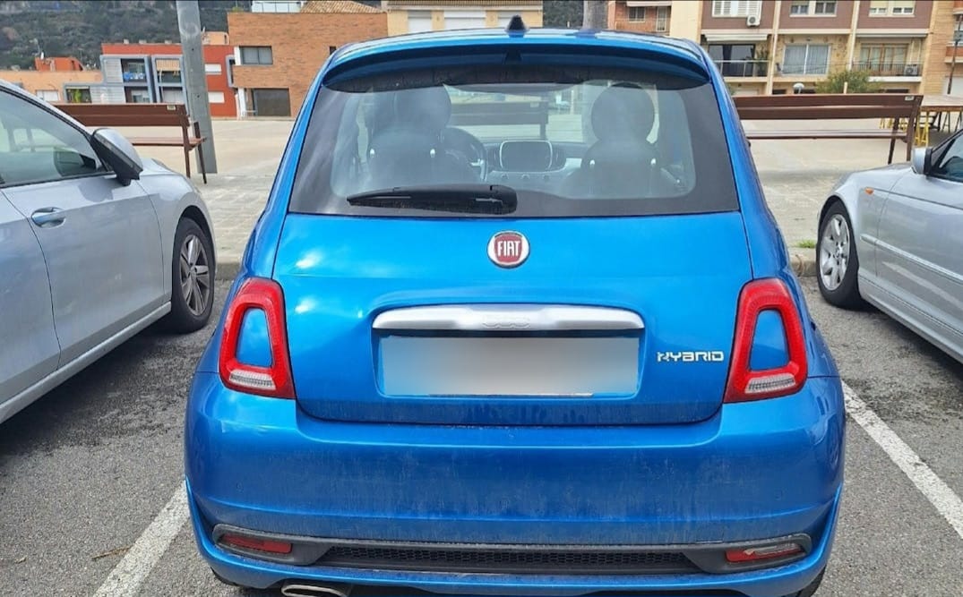 Fiat 500 con GPS