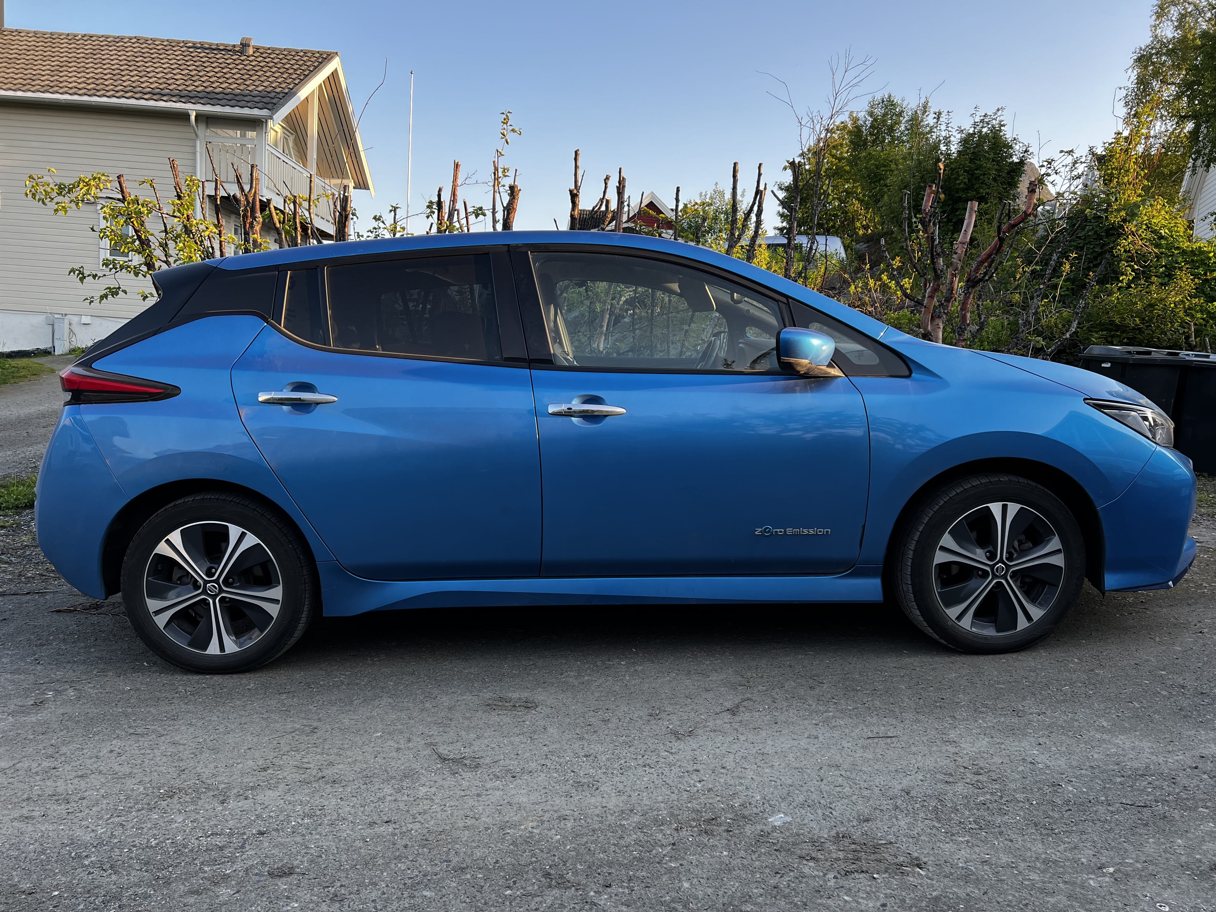 Nissan Leaf 385 km rekkevidde med Aircondition