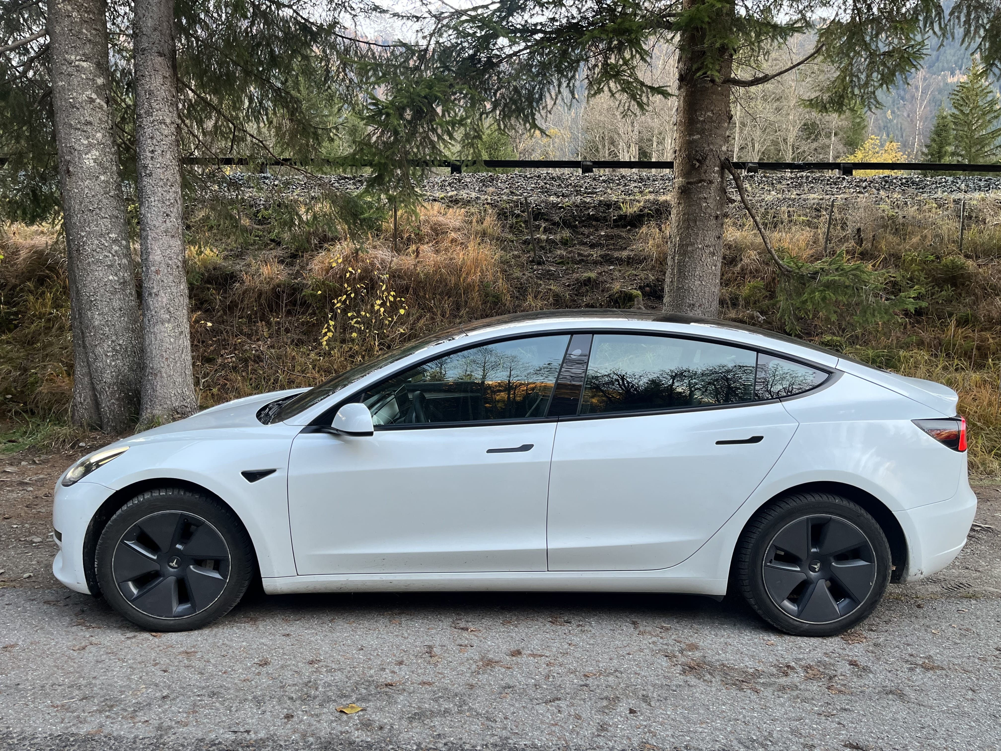 Tesla Model 3 avec Entrée audio / iPod