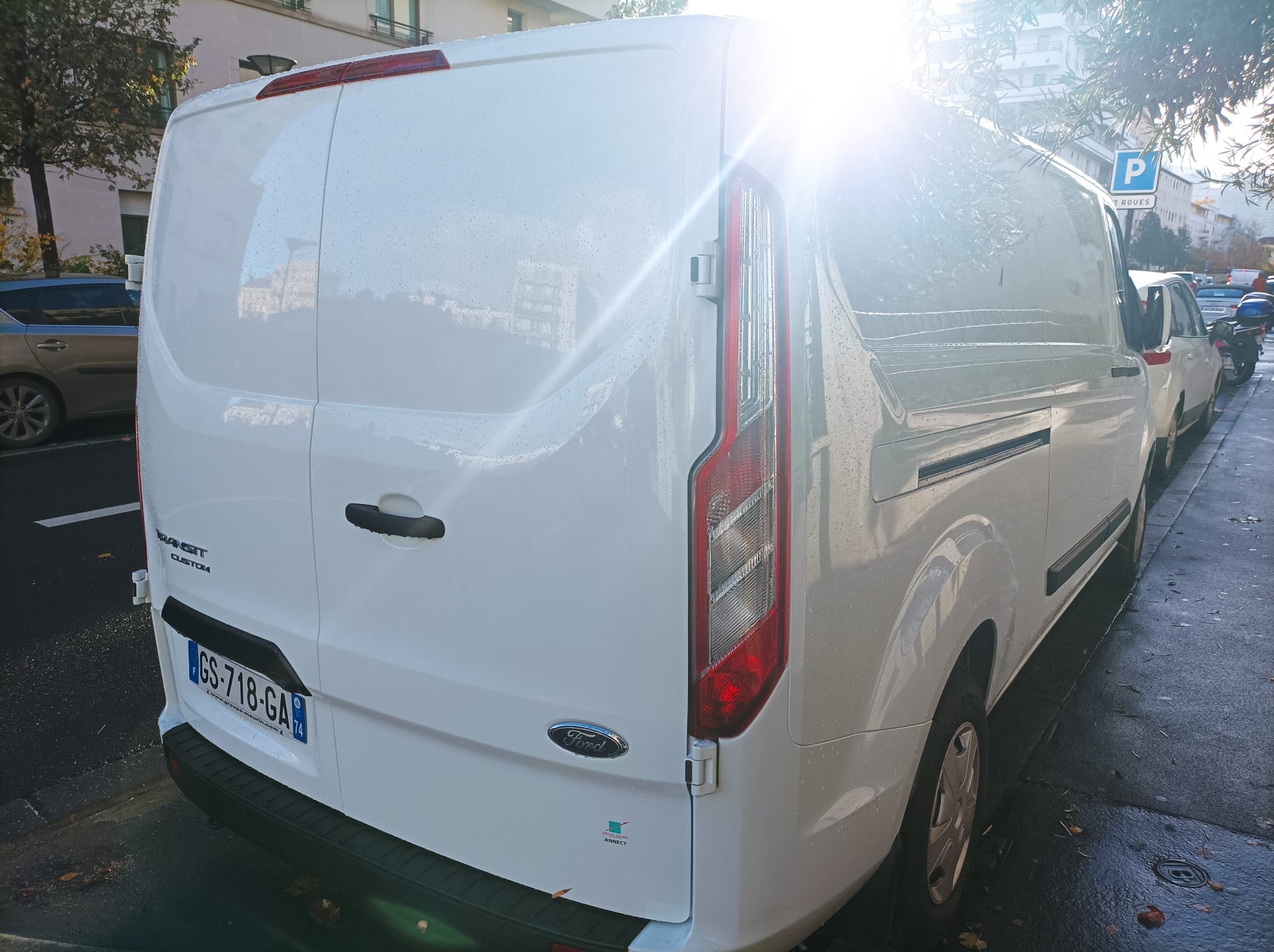 Ford Transit Custom Fourgon avec Régulateur de vitesse