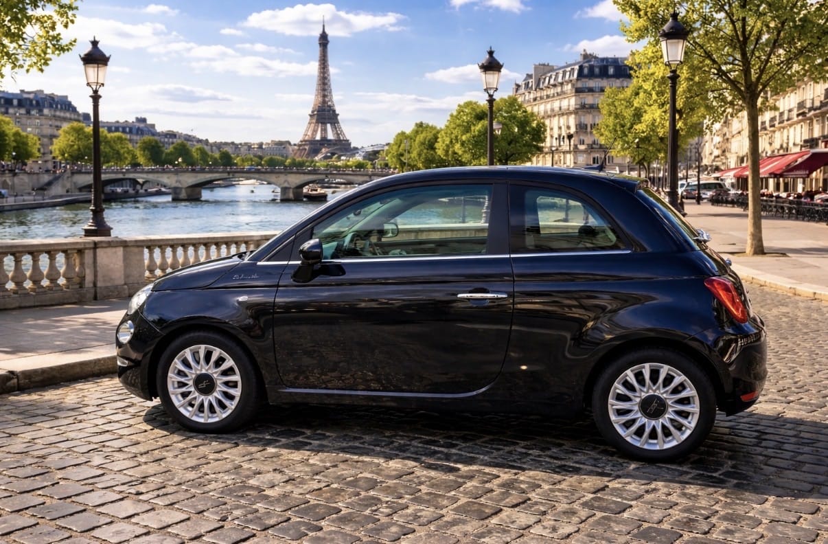 Fiat 500 Dolcevita hybride toit panoramique avec Climatisation