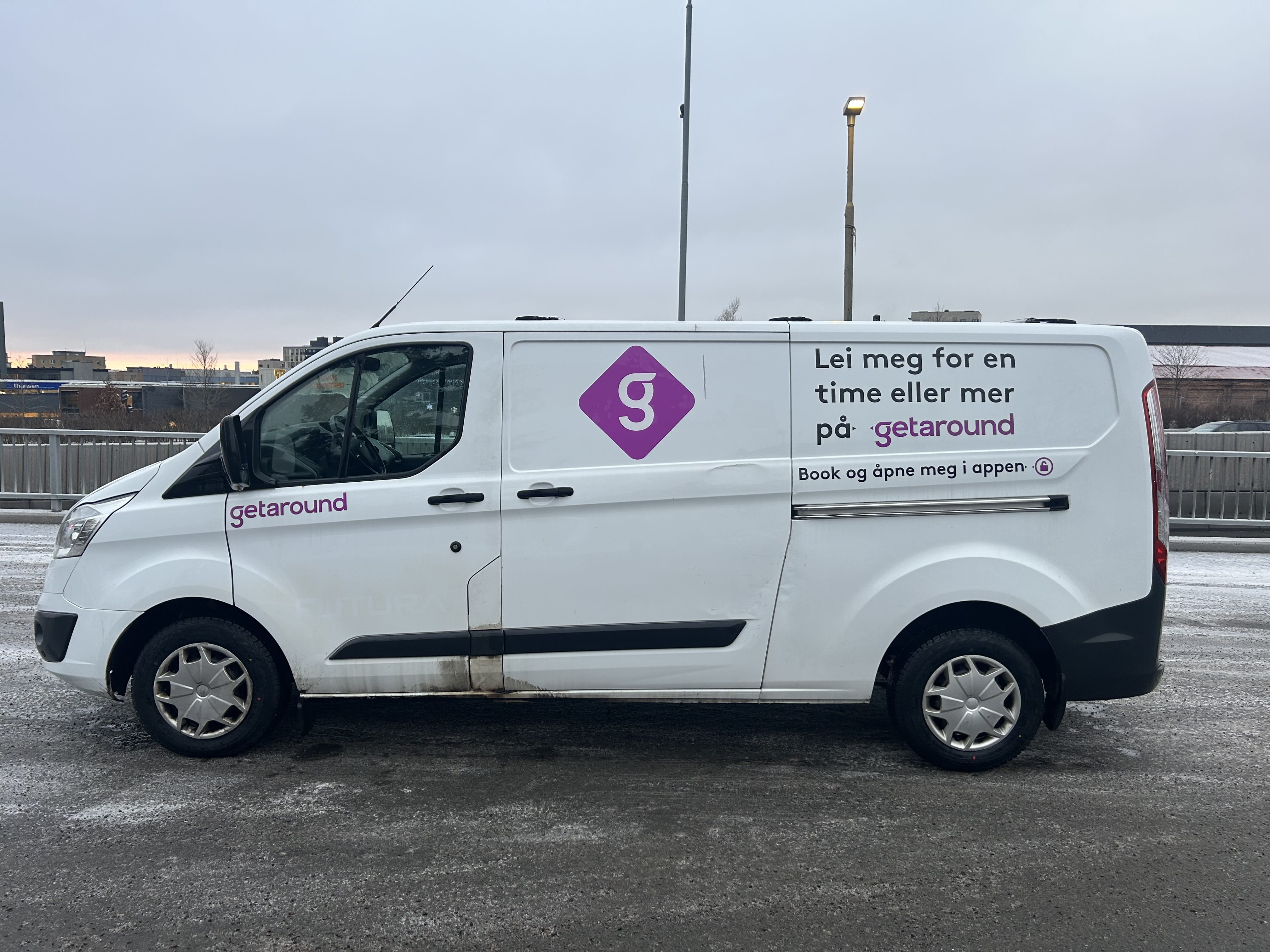 Ford Transit Custom Varebil with Bluetooth audio