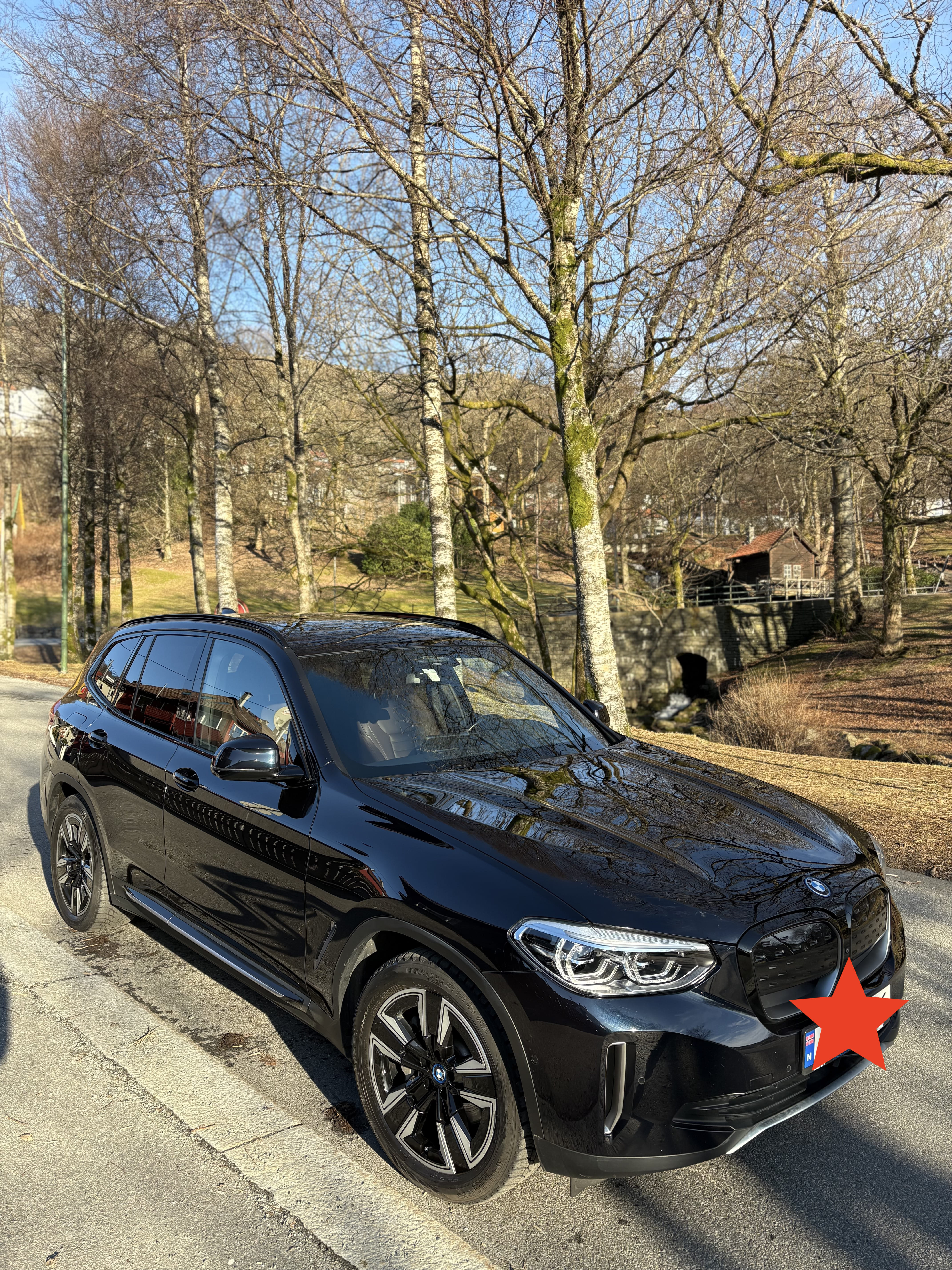 BMW ix3 med Bluetooth audio