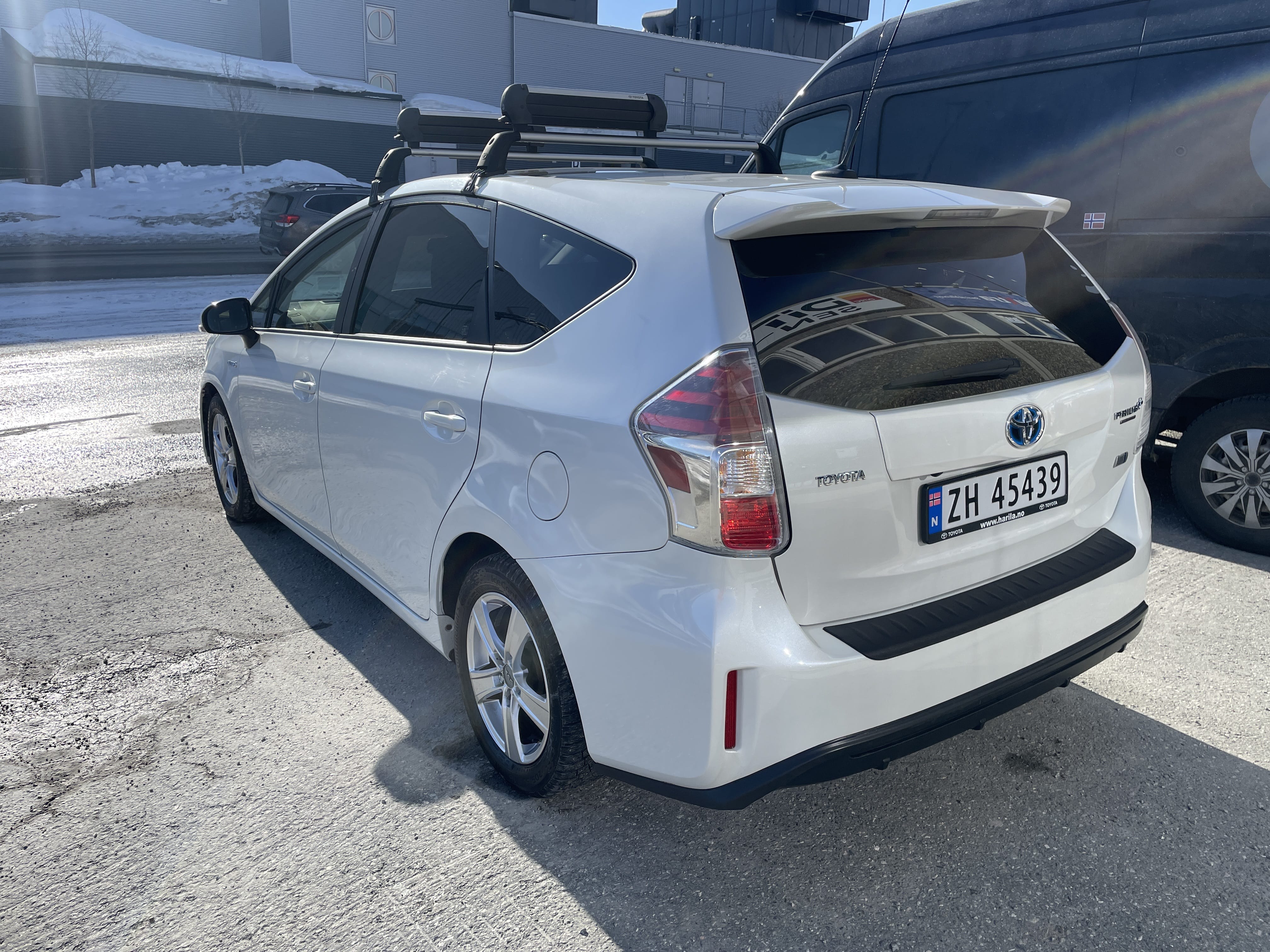 Toyota Prius + met GPS