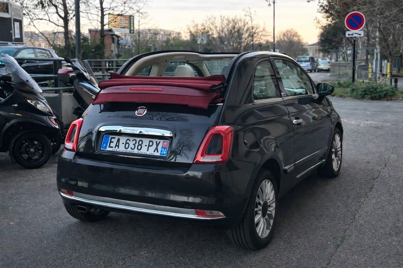Fiat 500 C with Air conditioning
