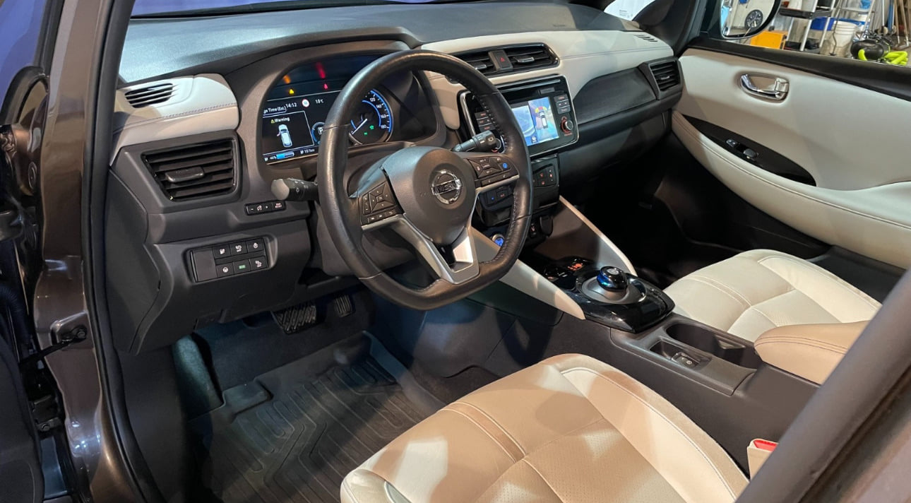 Nissan Leaf med Aircondition