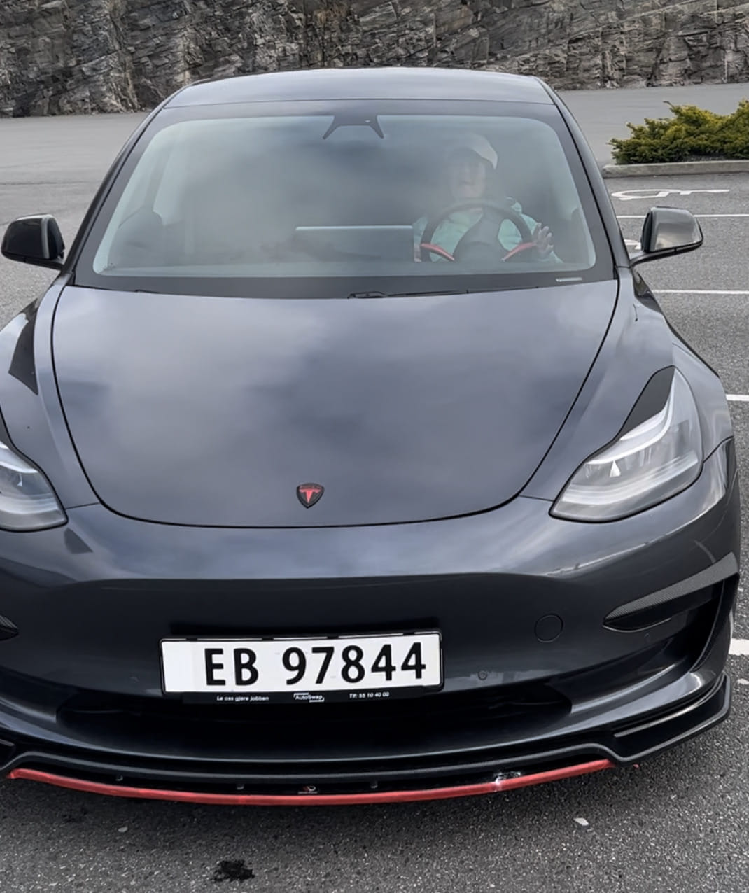 Tesla Model 3 Mod 2021 performance with Baby seat