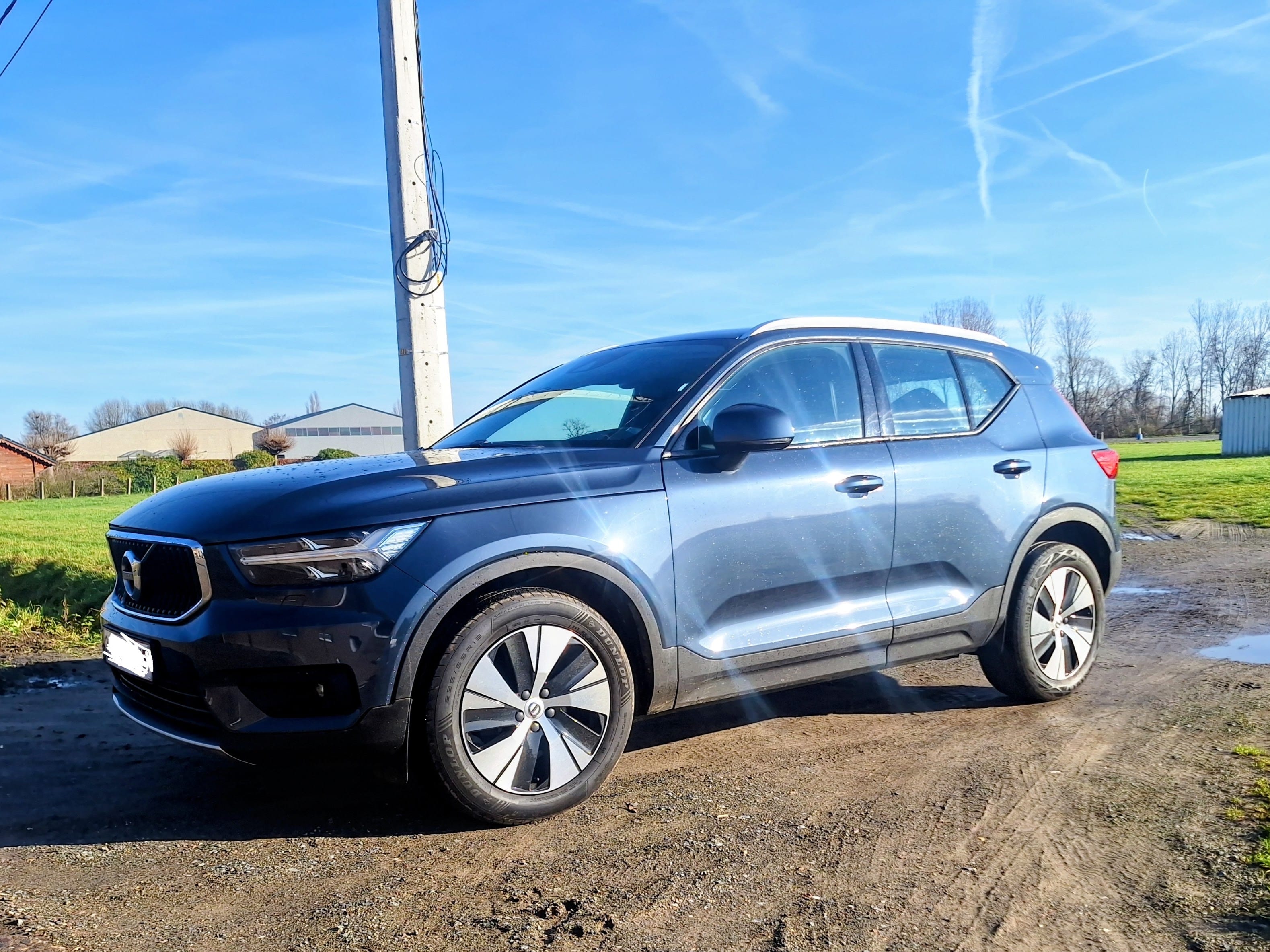 Volvo XC40 met Autostoel baby