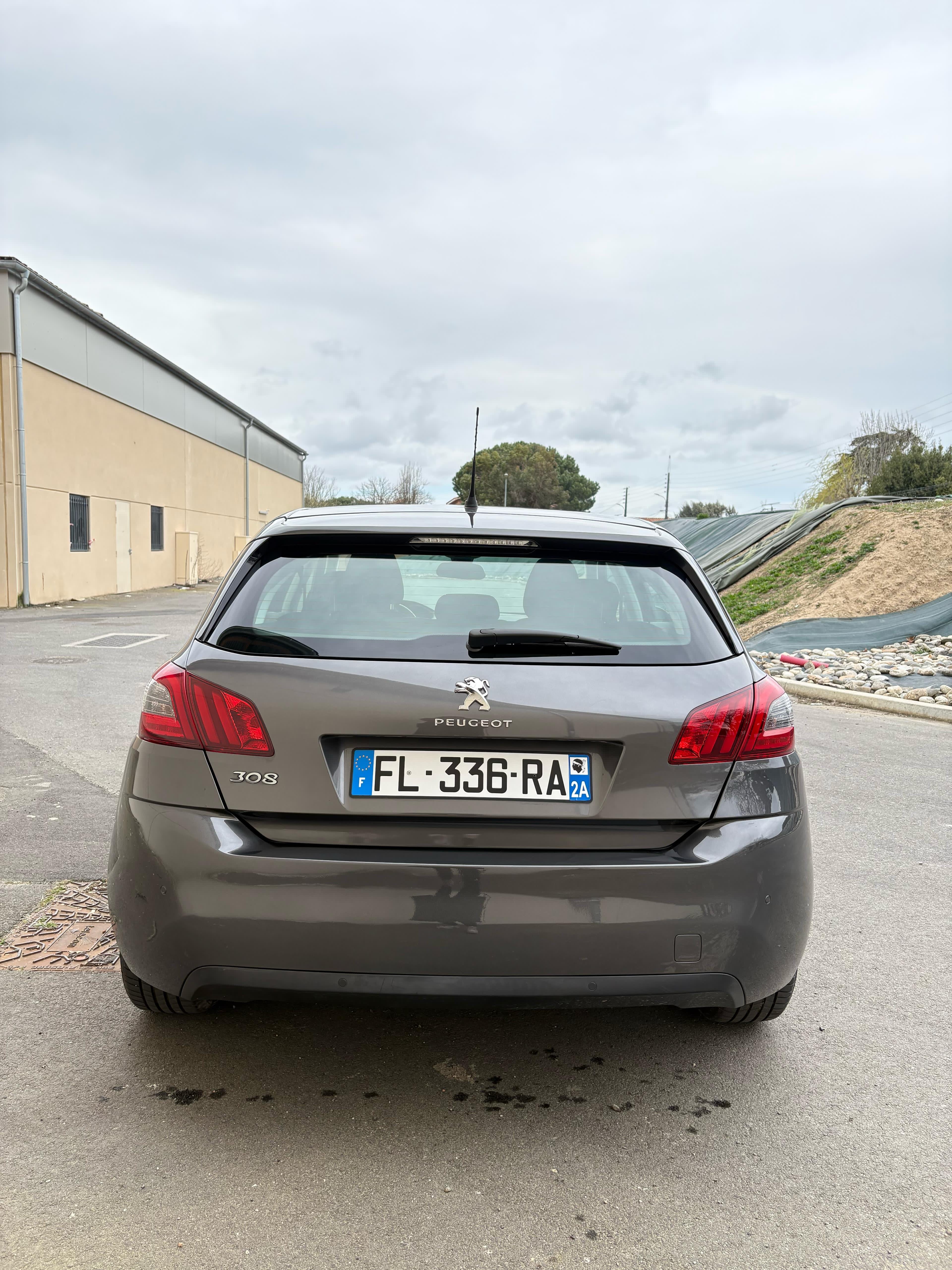 Peugeot 308 avec Dashcam