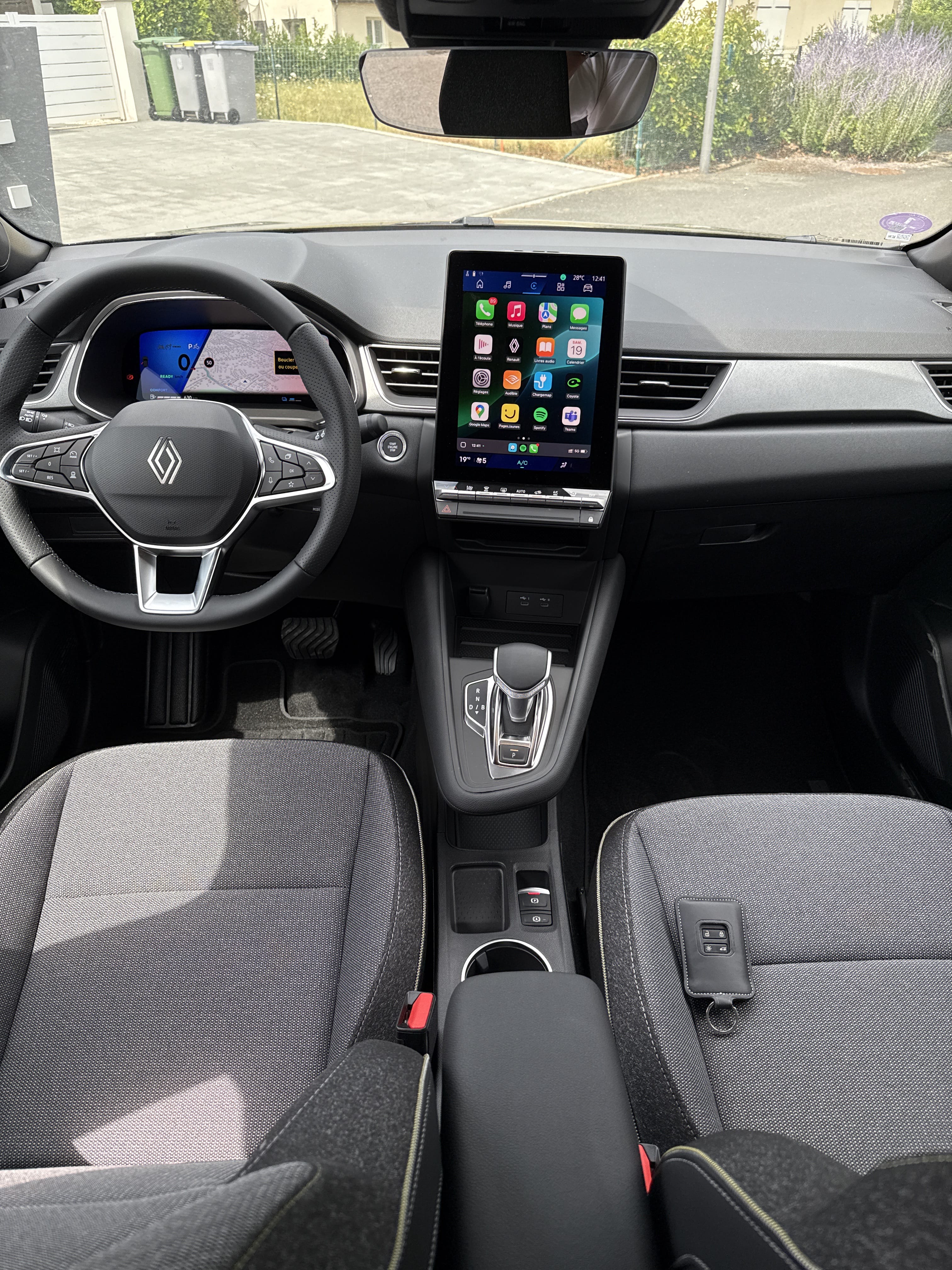 Renault Symbioz E-Tech full hybrid avec GPS