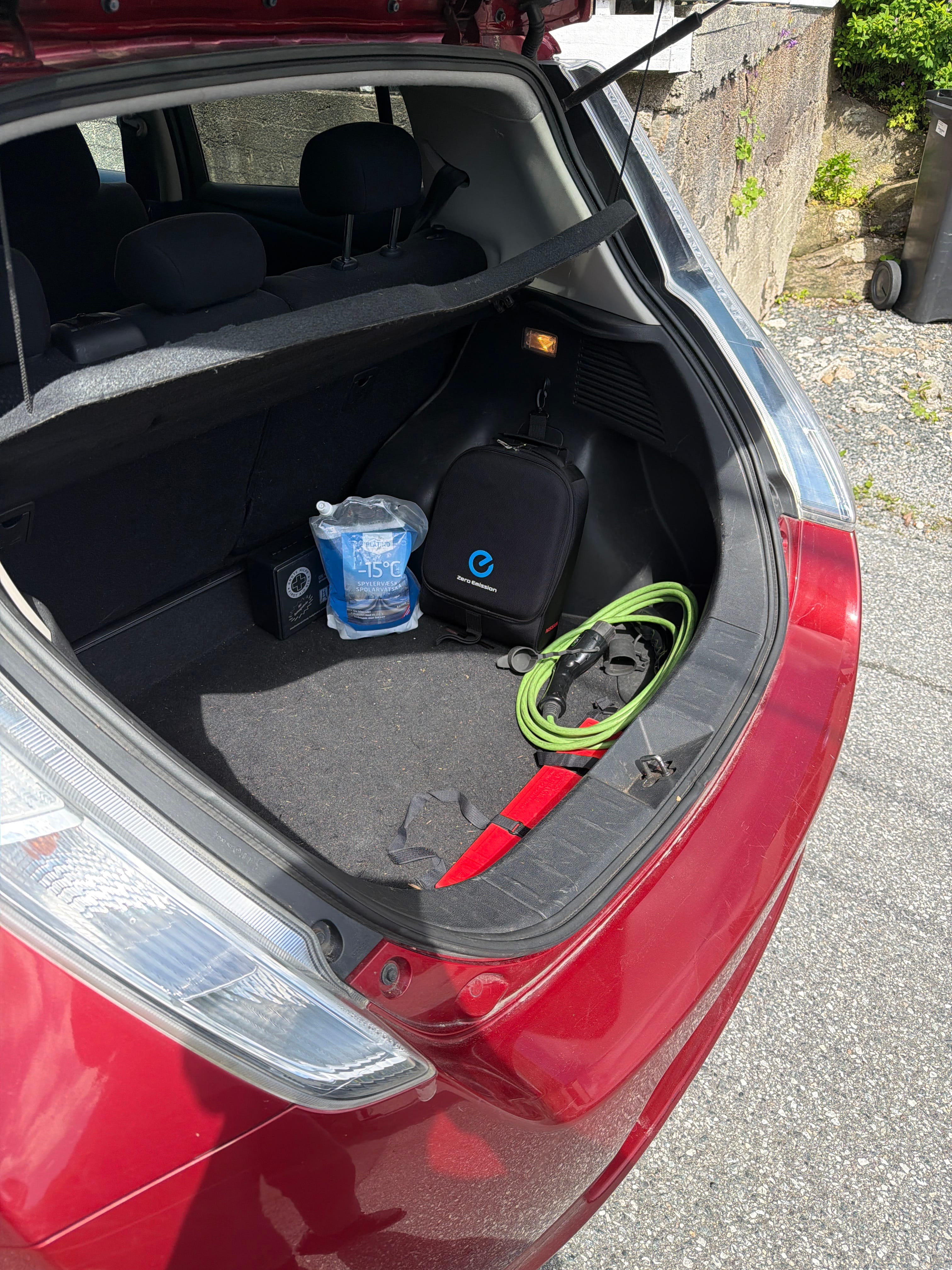 Nissan Leaf med Bluetooth audio
