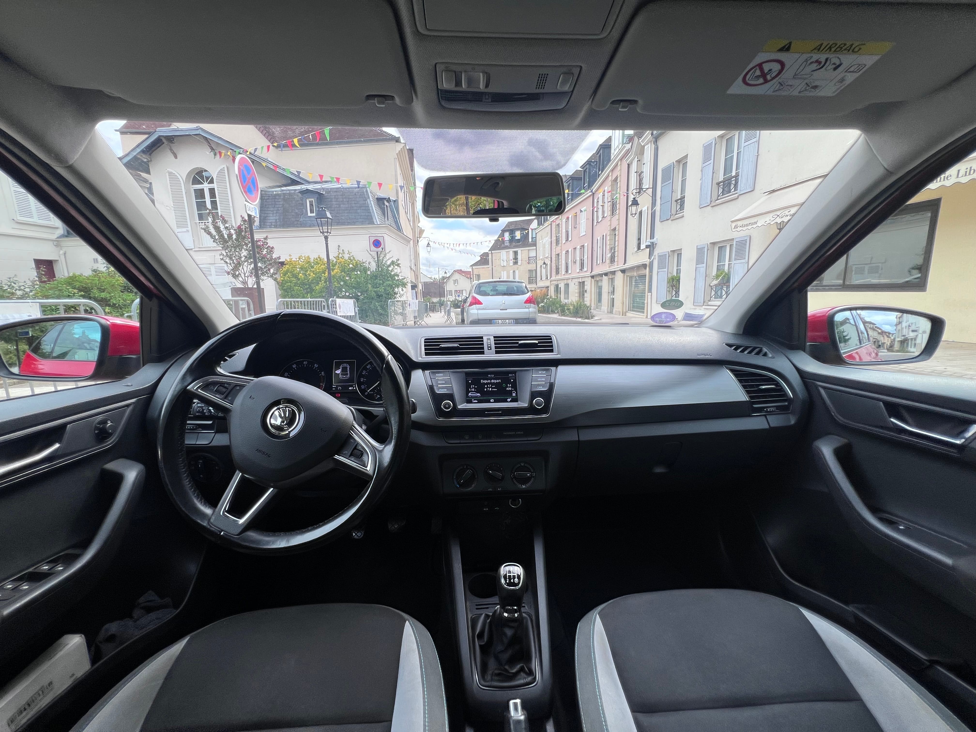 Skoda Fabia met Bluetooth audio