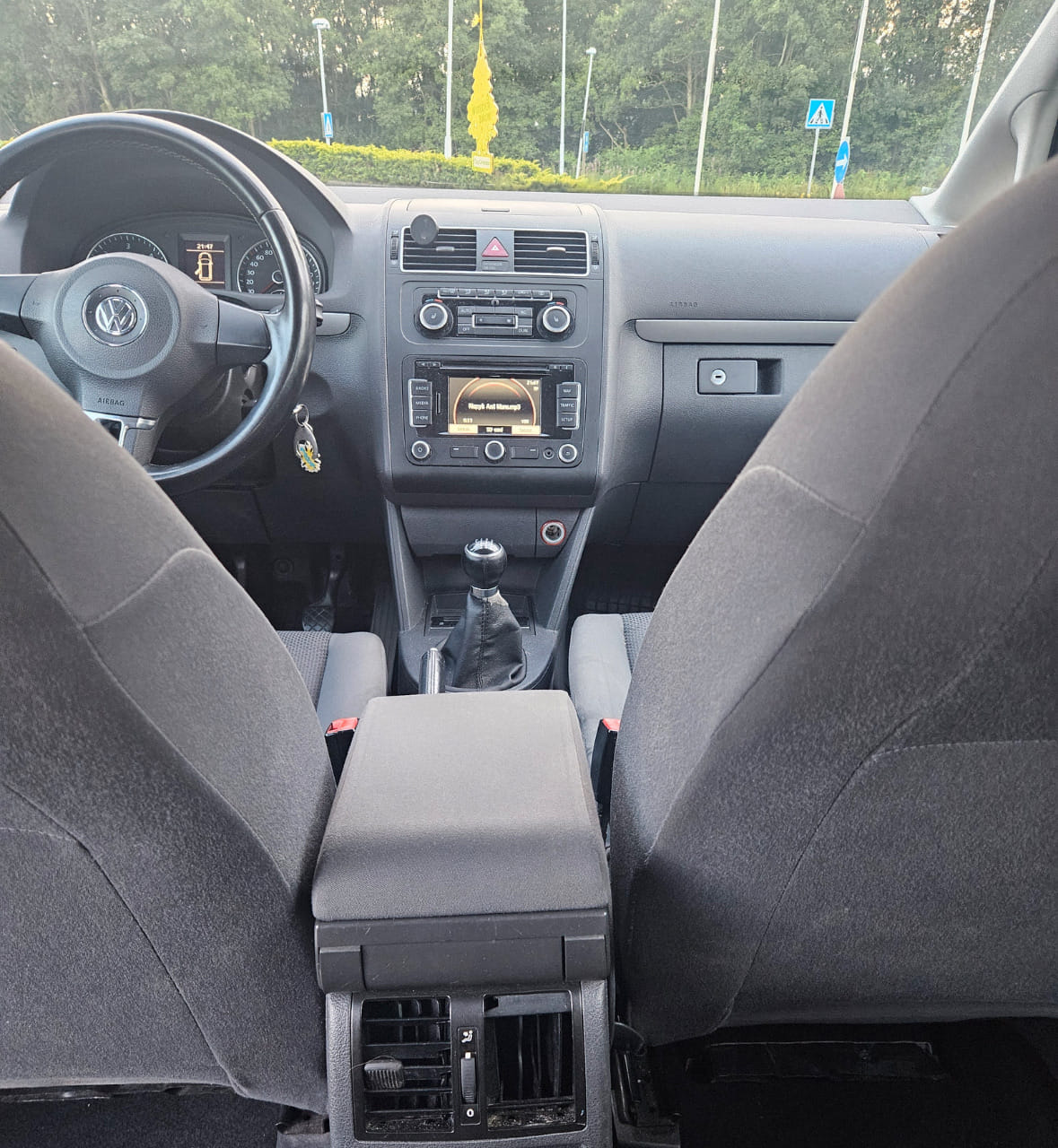 Volkswagen Touran med Lydinngang