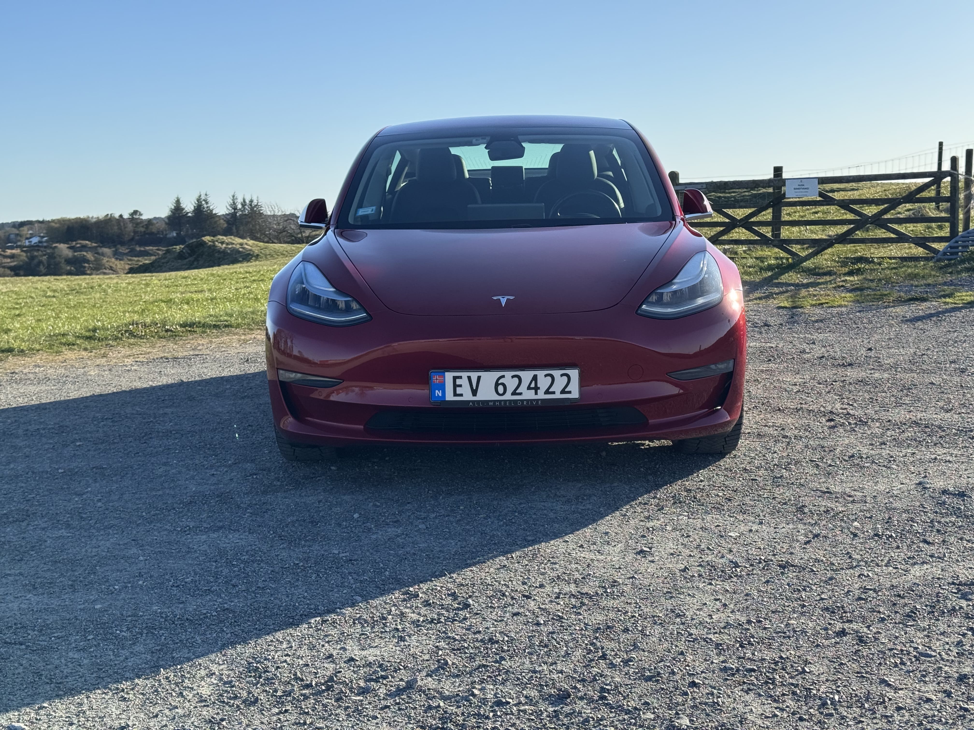 Tesla Model 3 Long Range med Dashcam
