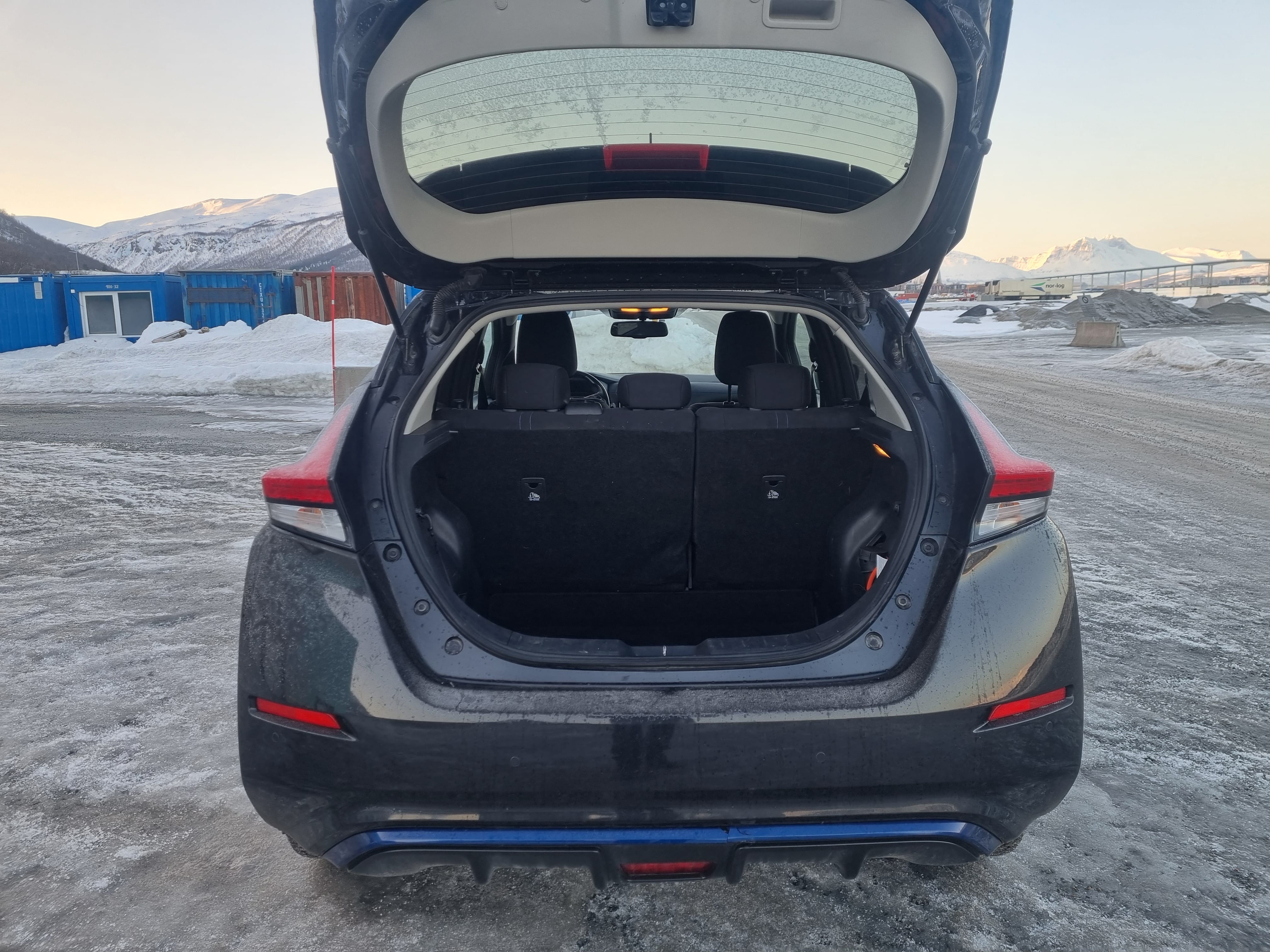 Nissan Leaf met Audio- / iPod-ingang