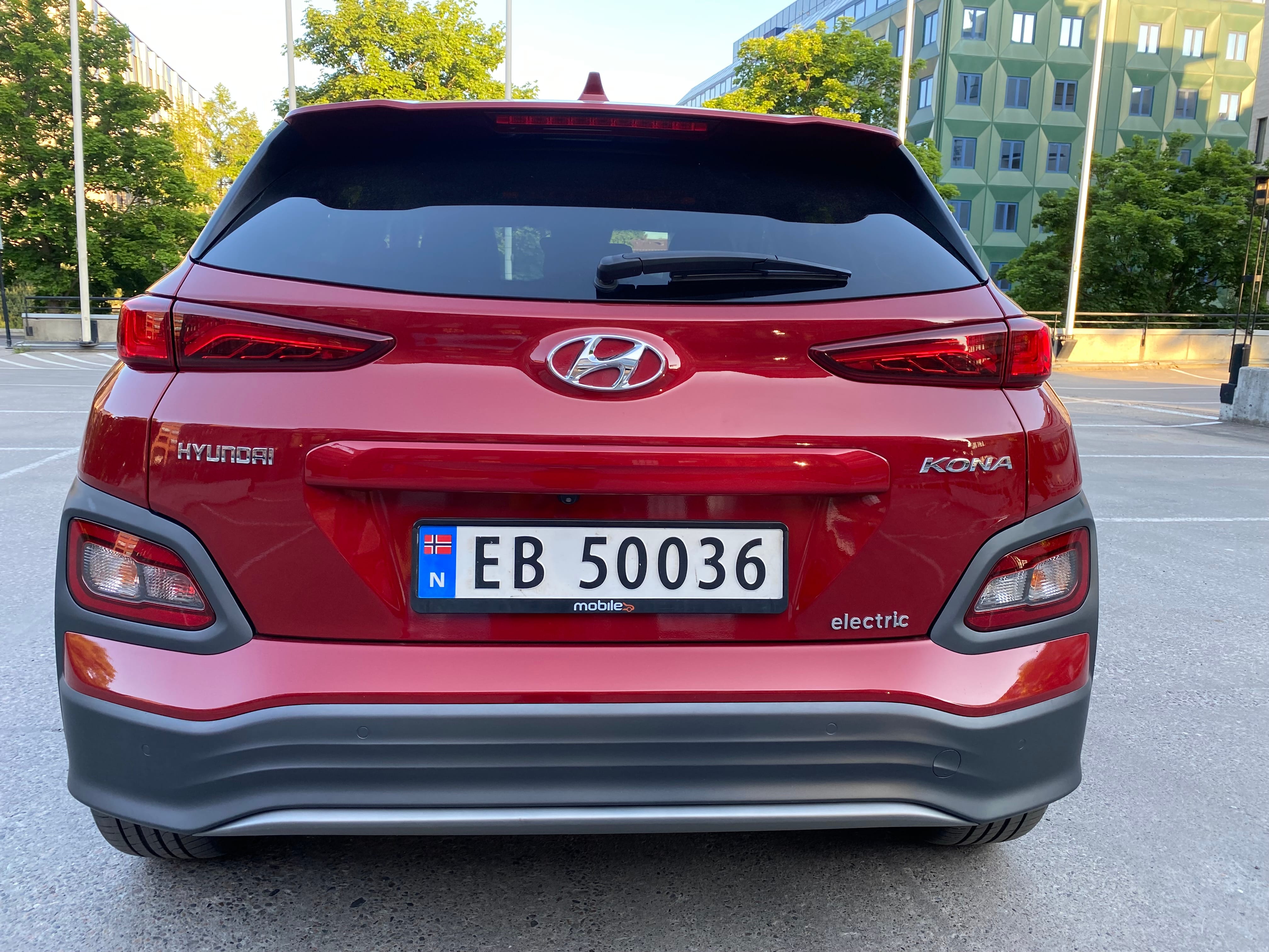Hyundai Kona med Lydinngang