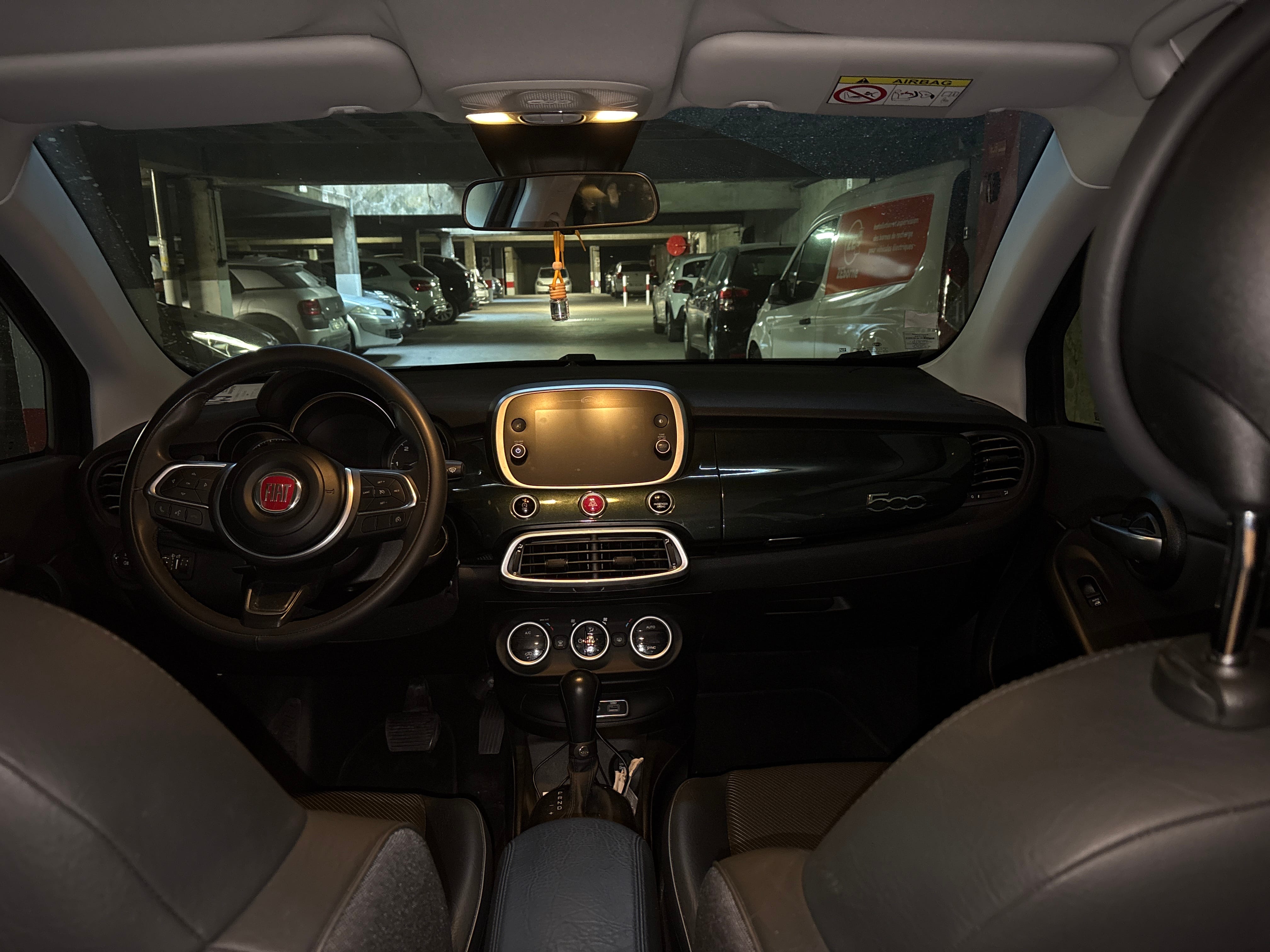 Fiat 500 X met Apple CarPlay
