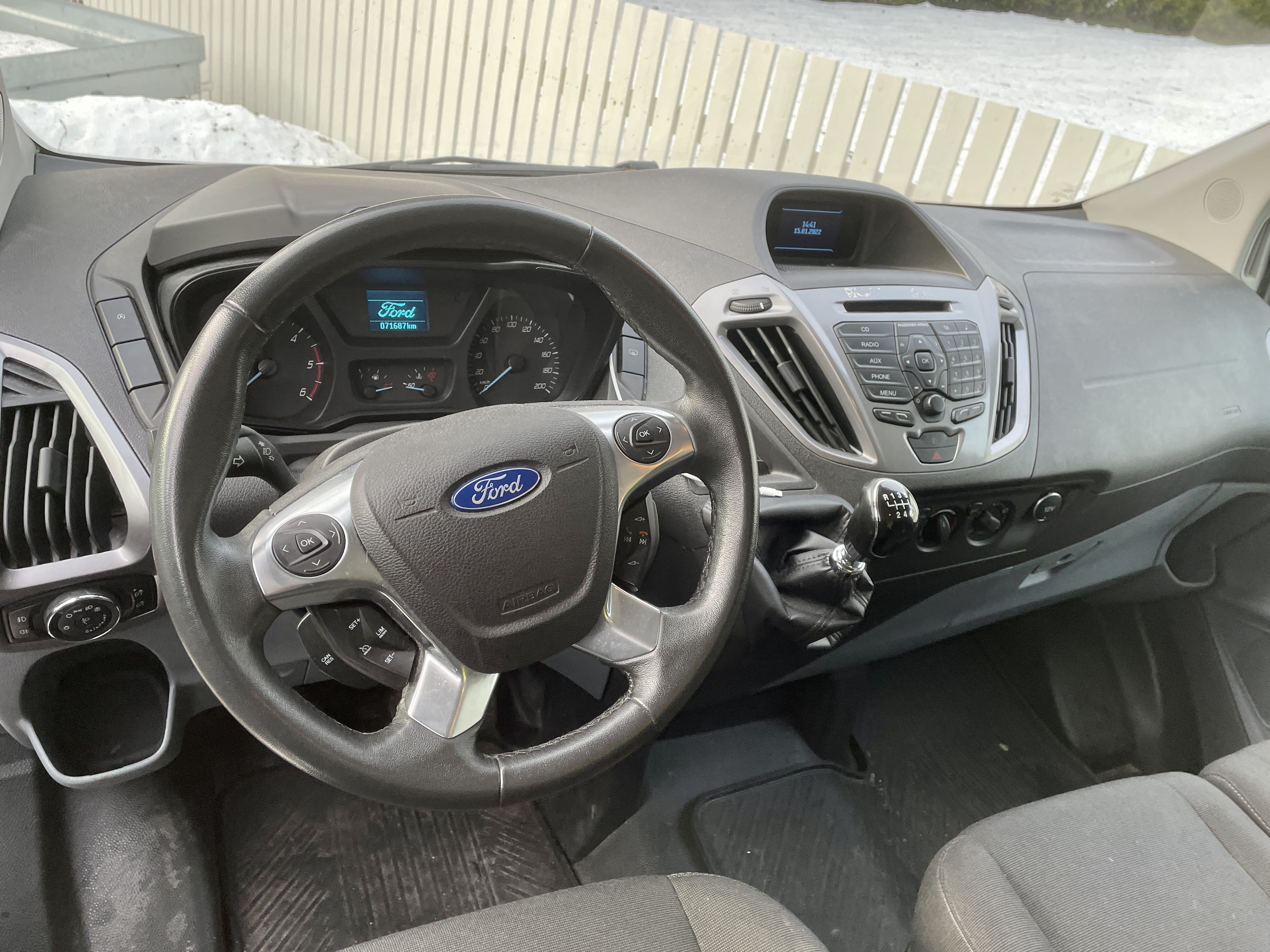 Ford Transit Custom Varebil med Bluetooth audio