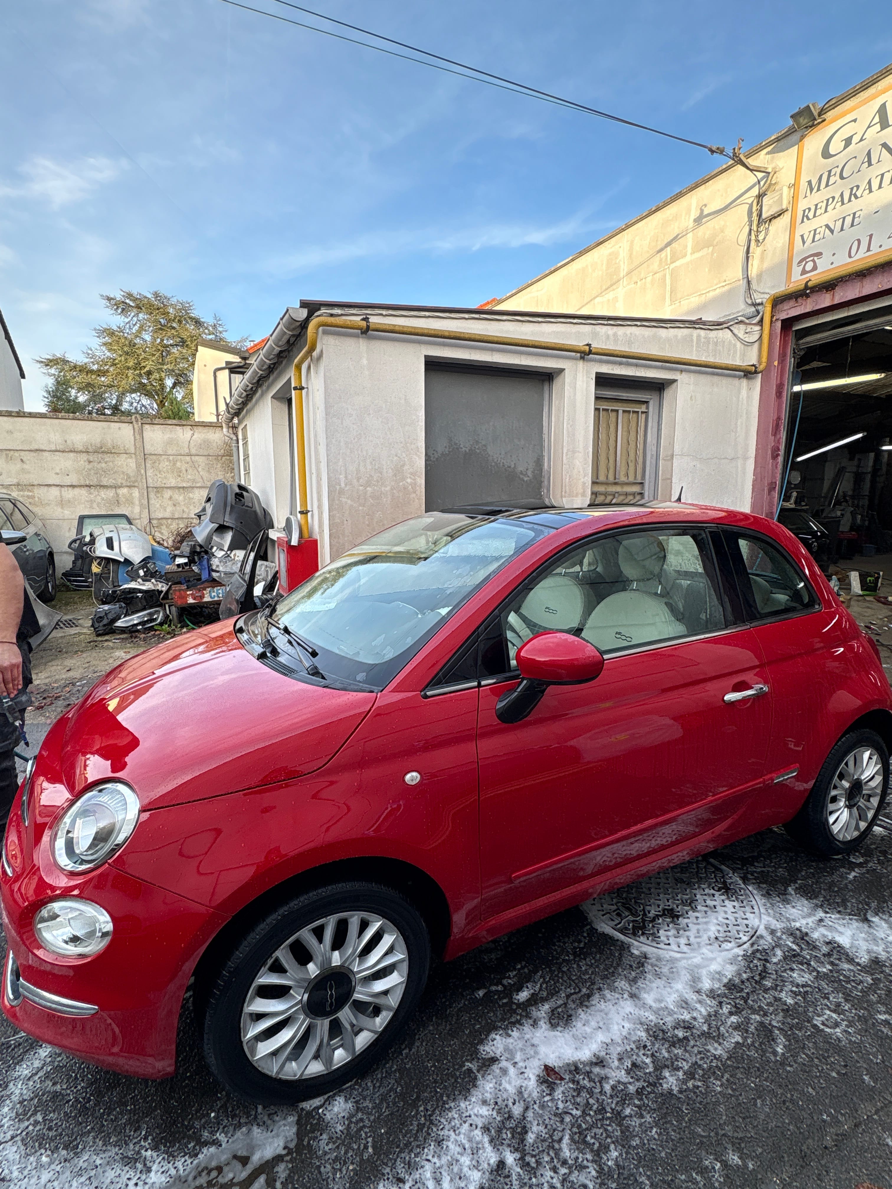 Fiat 500 avec Climatisation