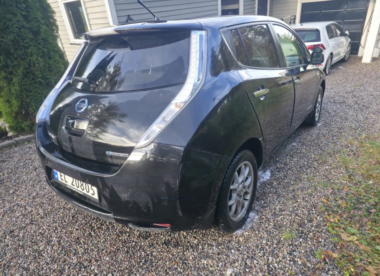 Nissan Leaf med Ryggekamera