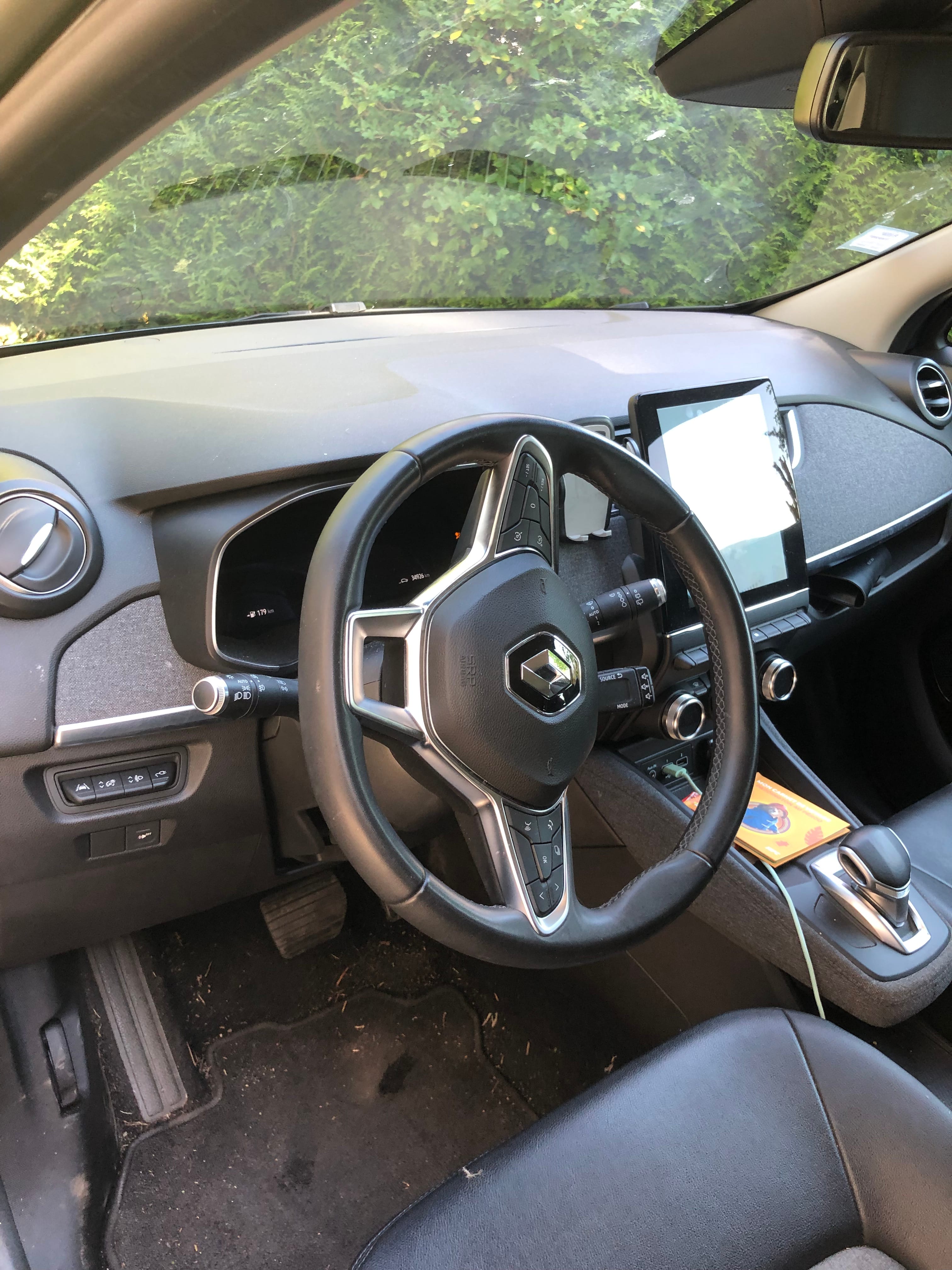 Renault ZOE avec Siège bébé