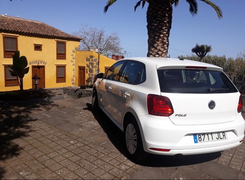 Volkswagen Polo con Silla infantil