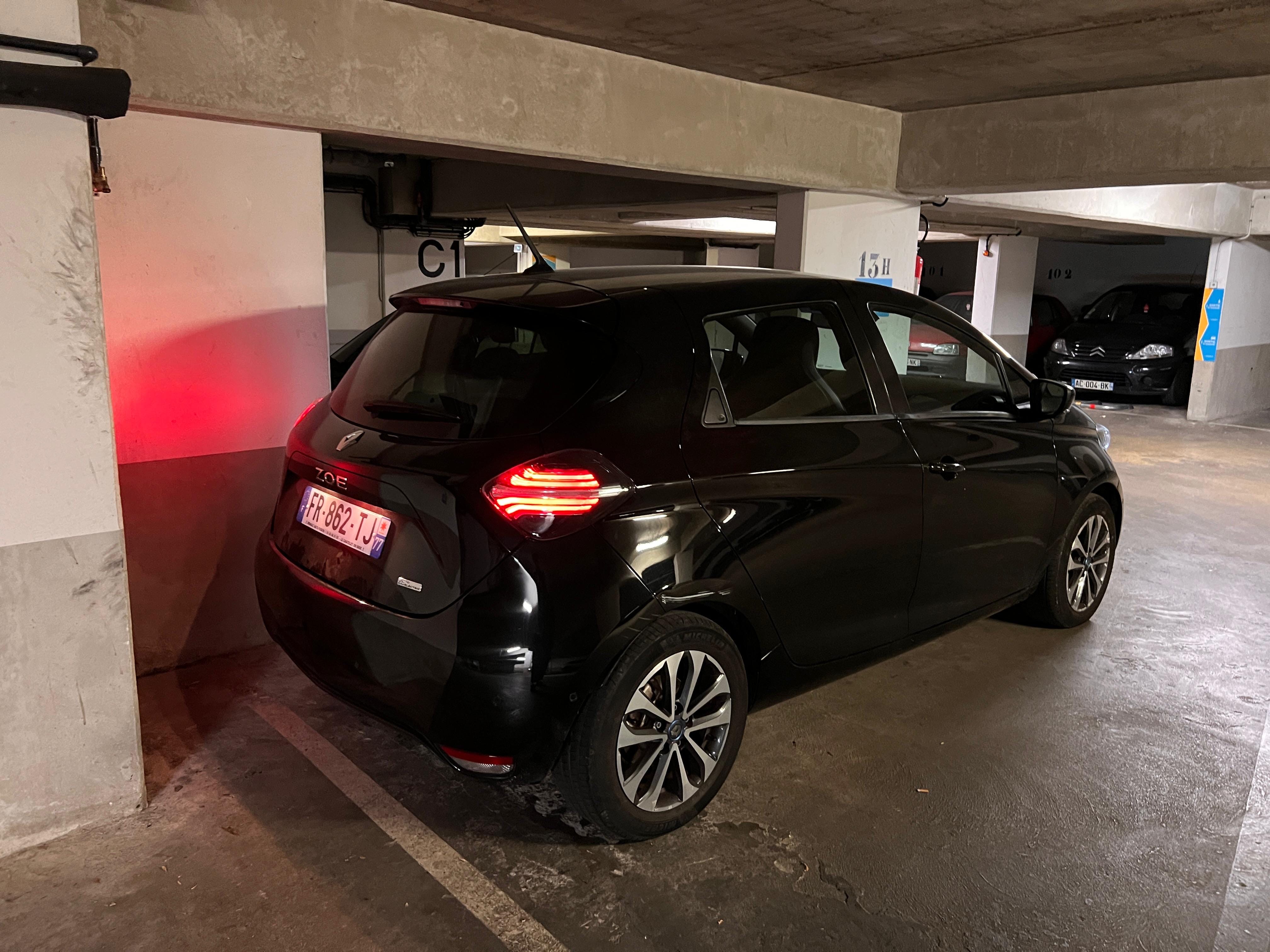 Renault ZOE avec GPS
