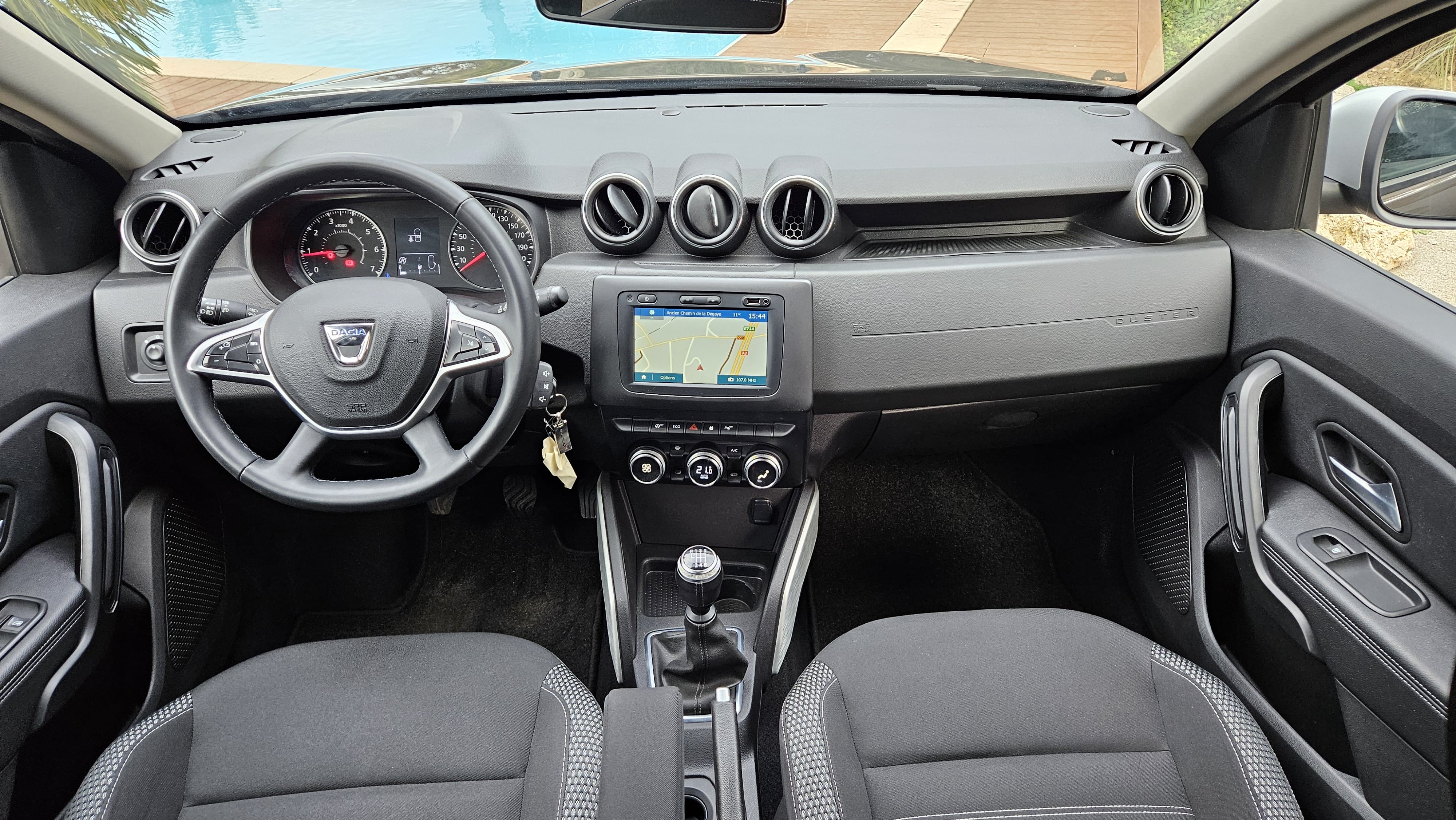 Dacia Duster avec GPS