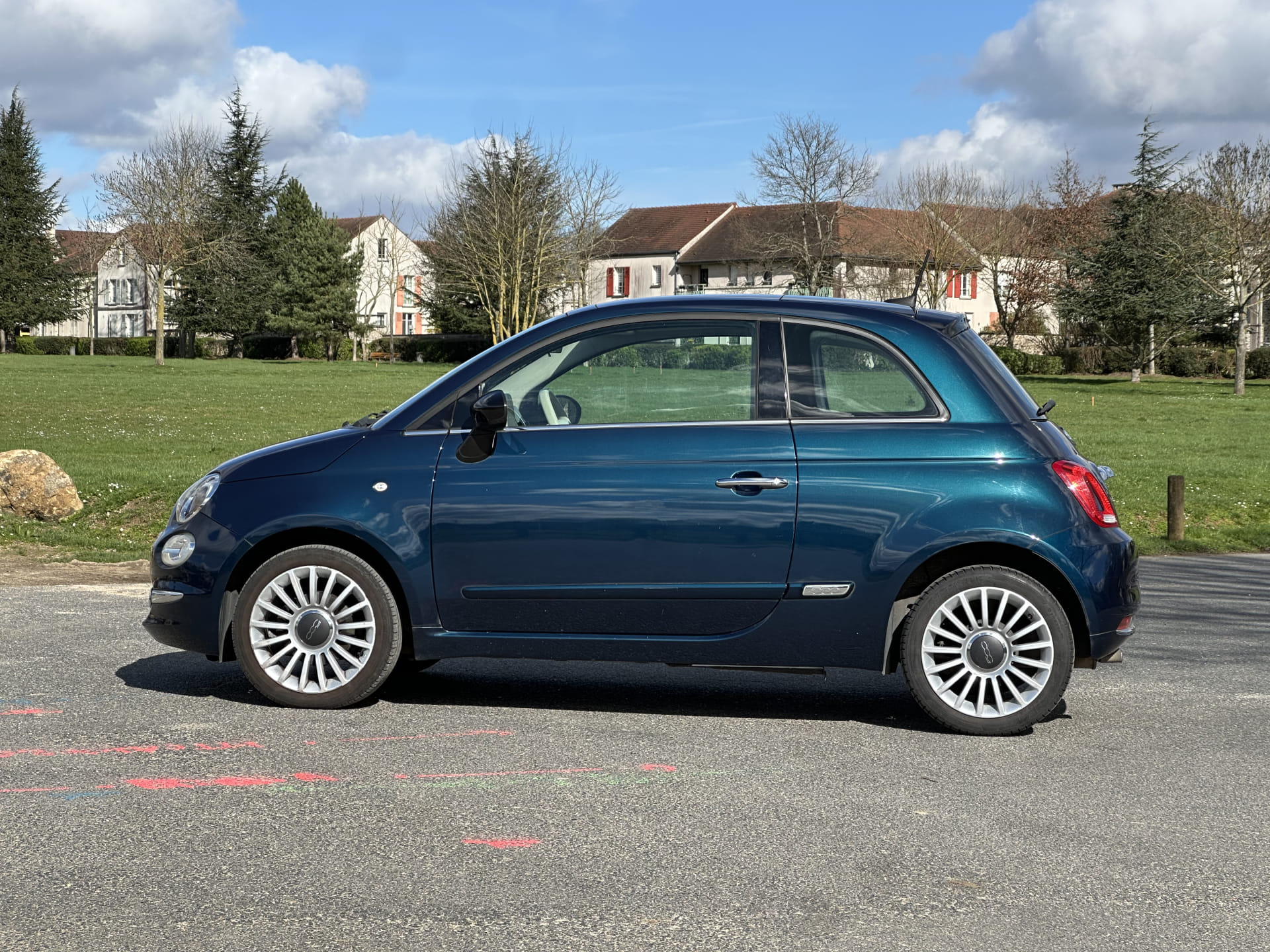 Fiat 500 avec GPS