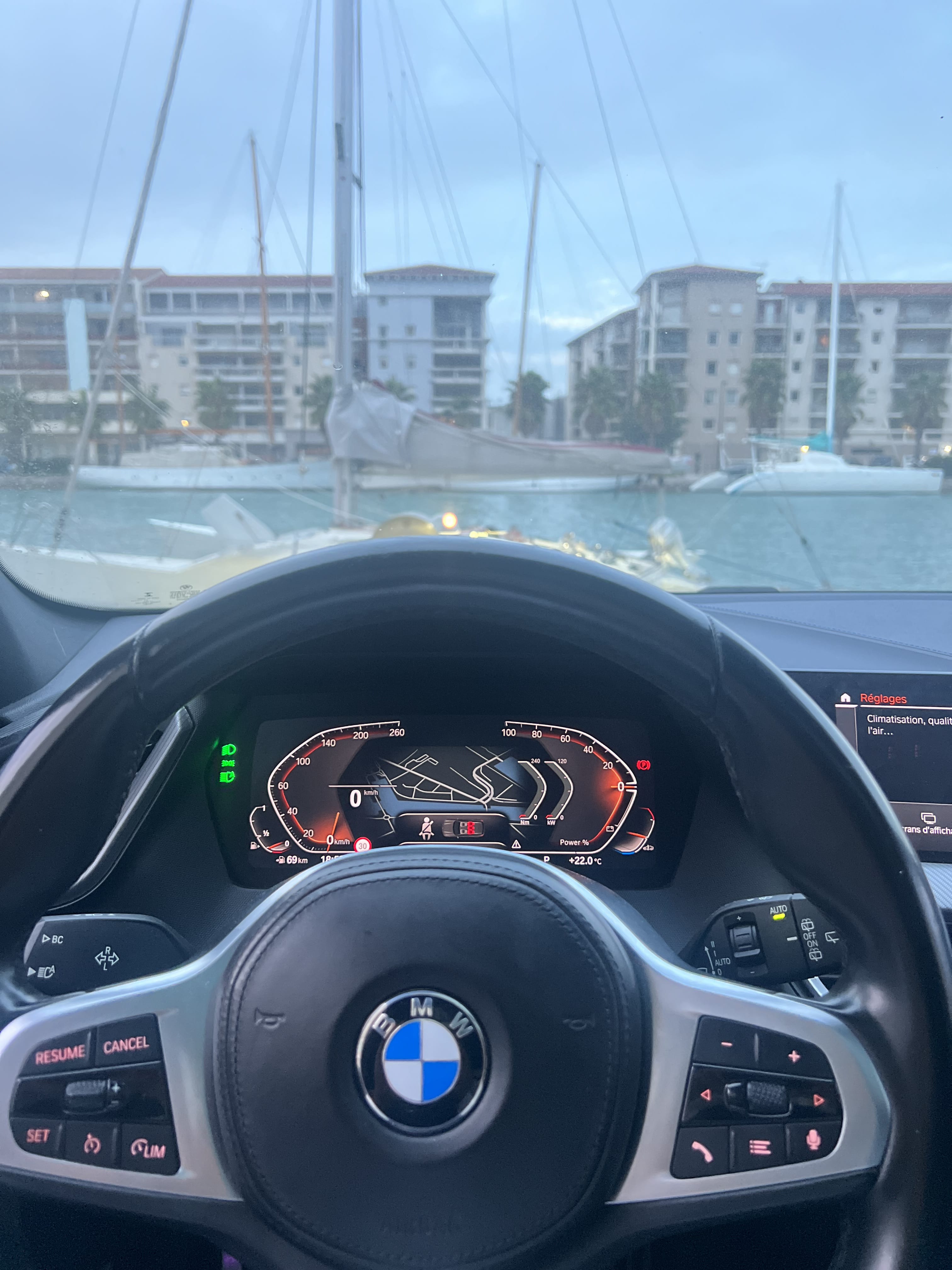 BMW Série 1 avec Apple CarPlay