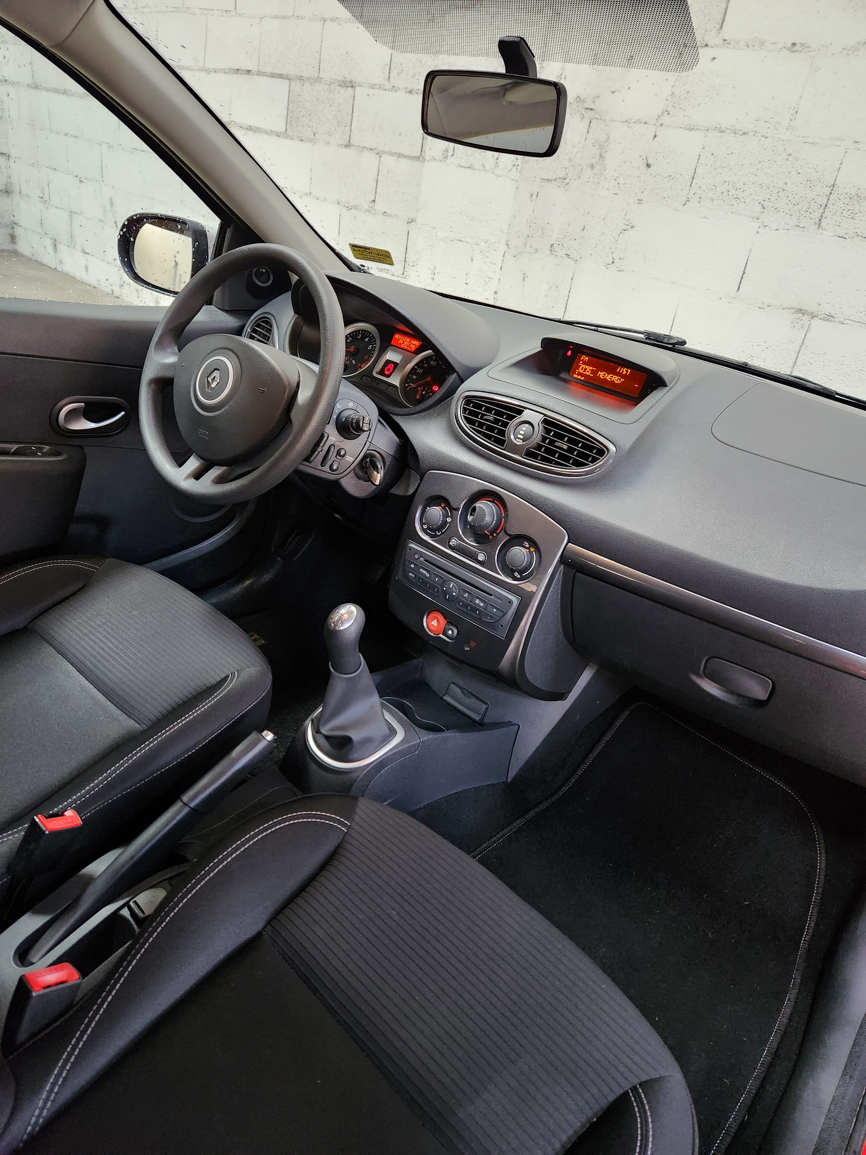 Renault Clio avec Pneus neige