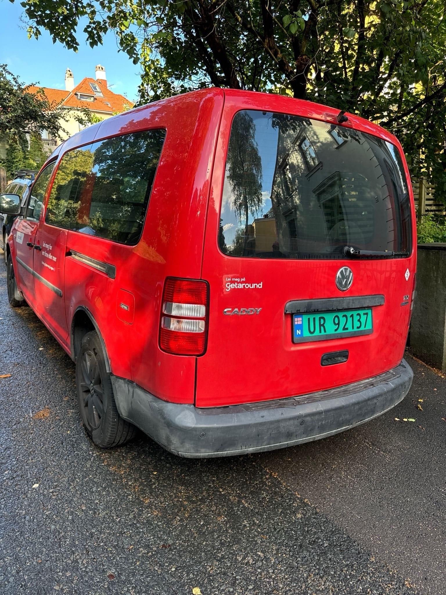 Volkswagen Caddy Maxi med GPS