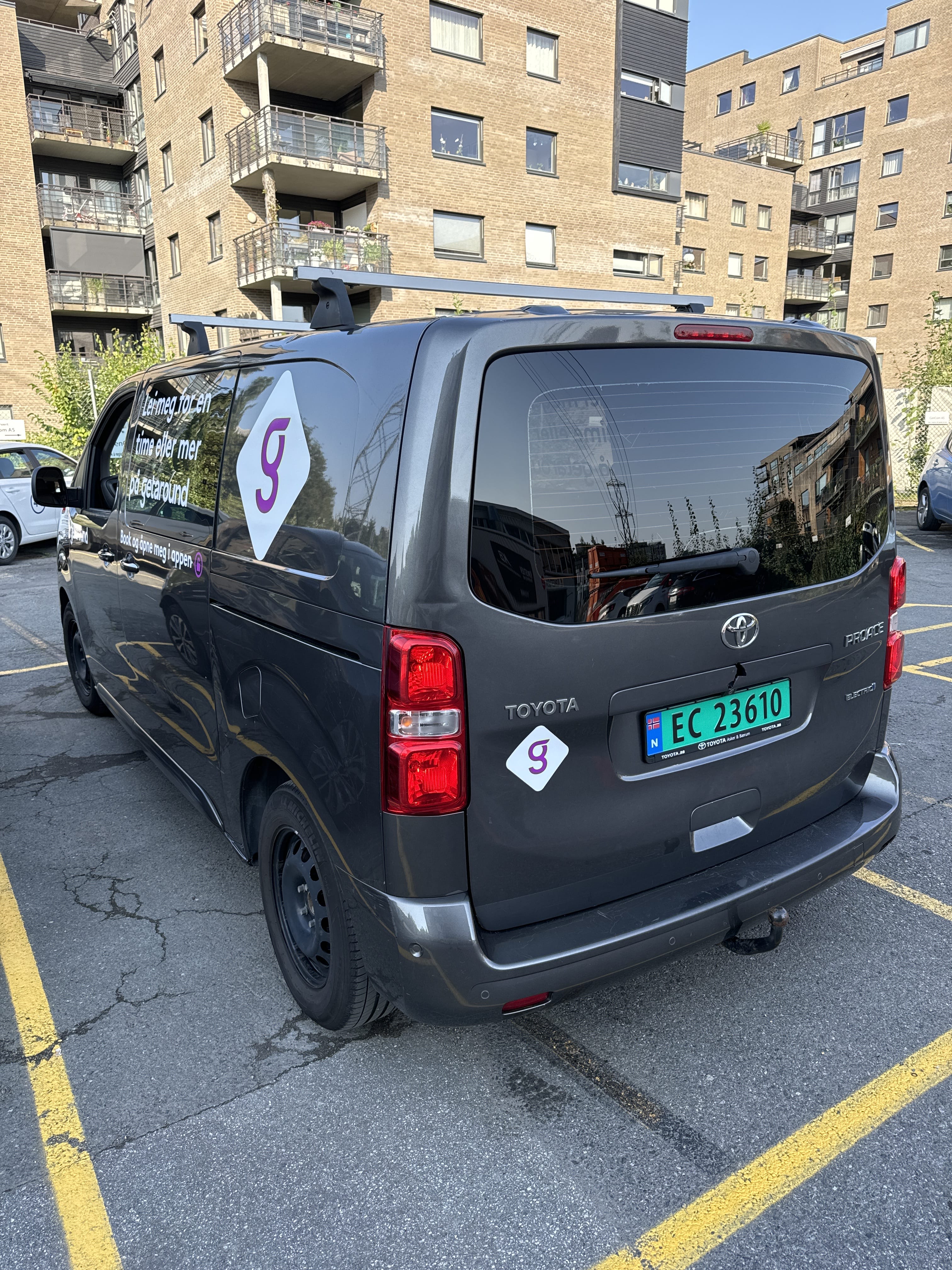 Toyota Proace City Electric med GPS