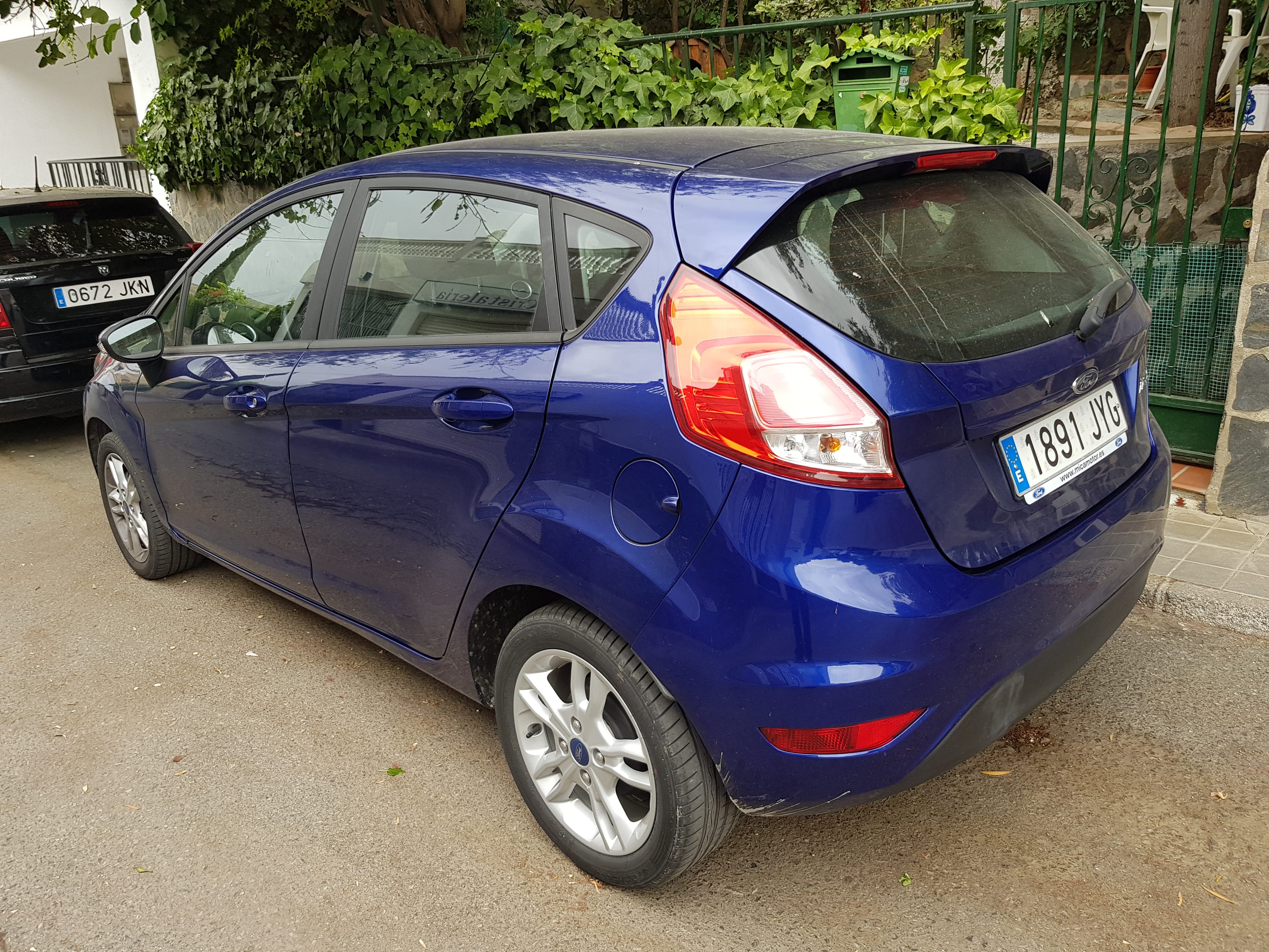 Ford Fiesta con Silla infantil