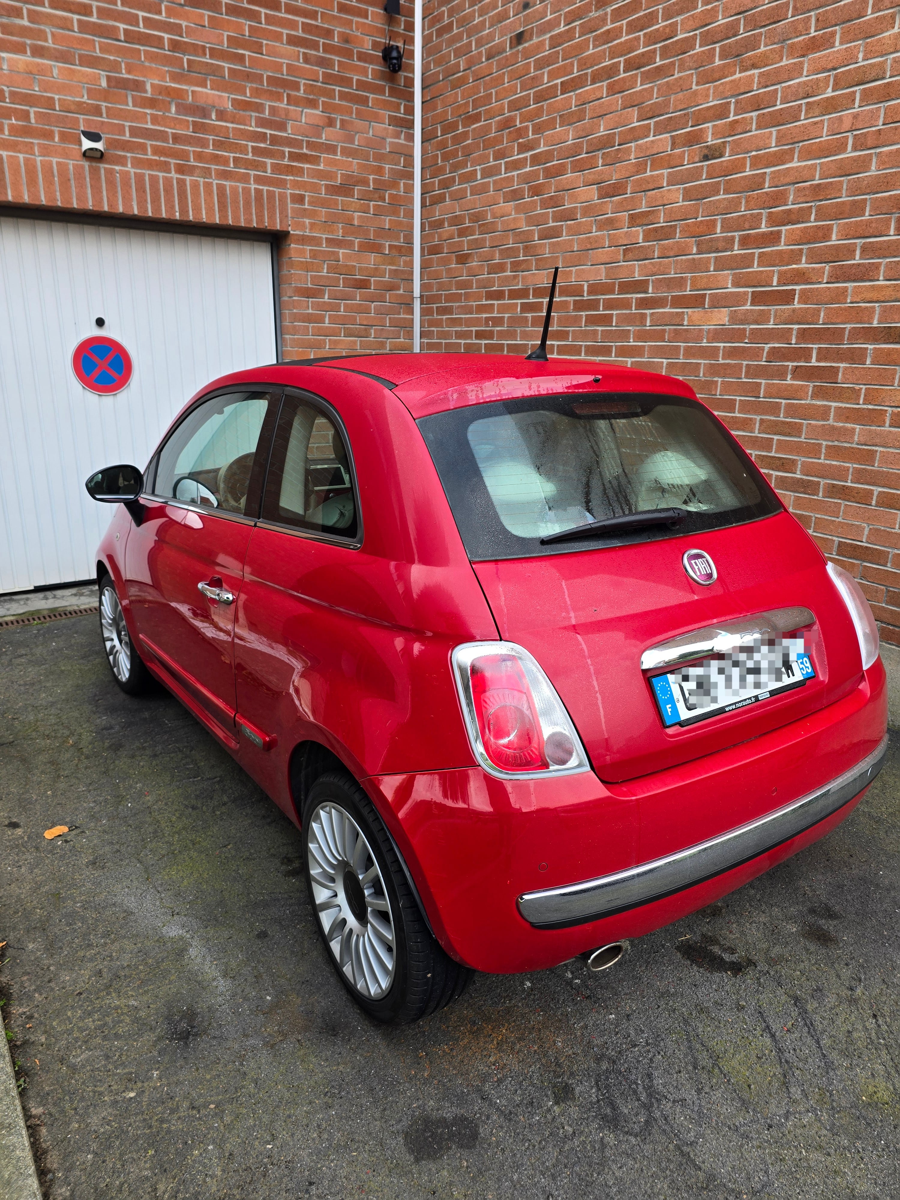 Fiat 500 avec GPS