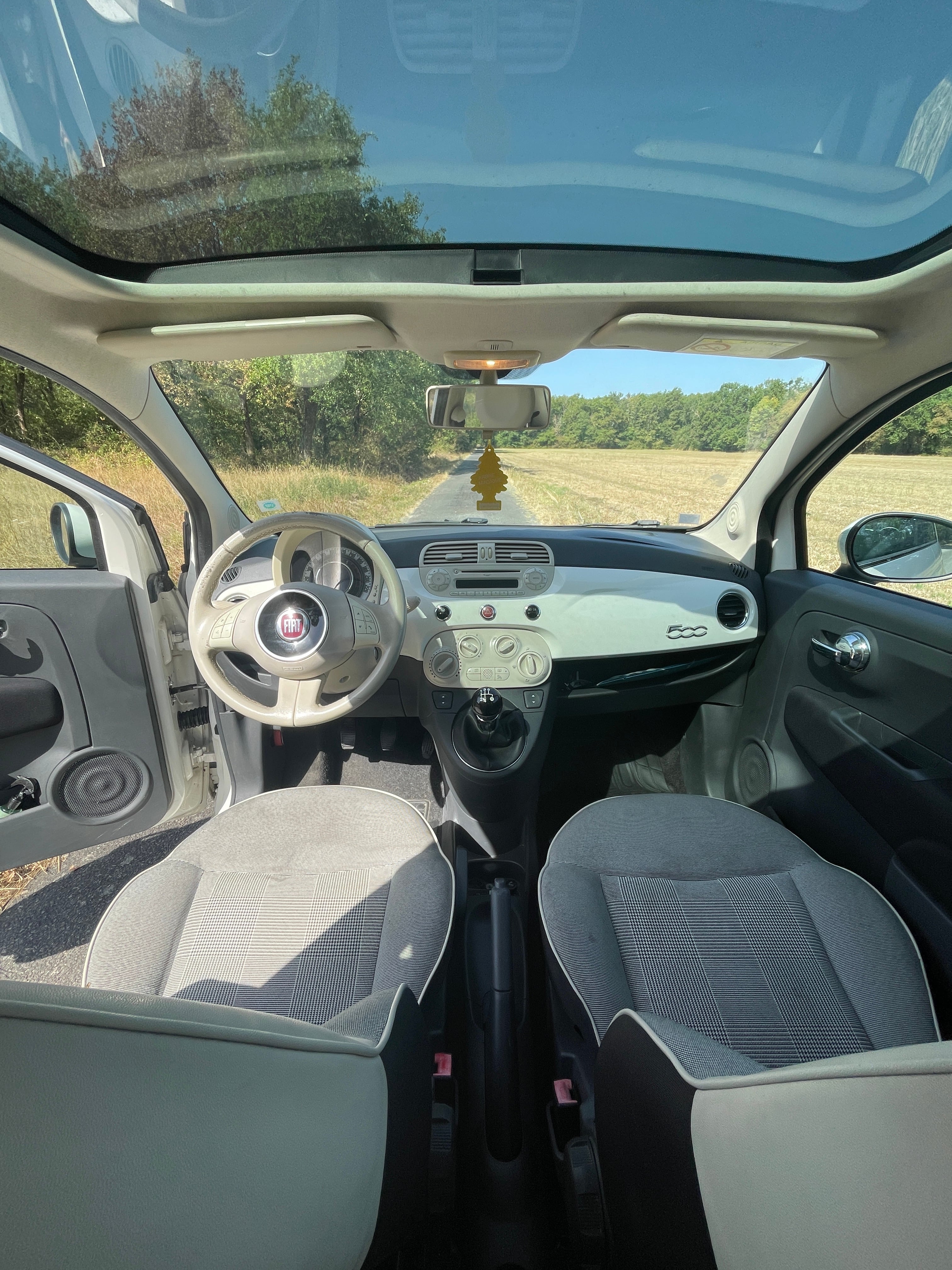 Fiat 500 Lounge 1.2 8v 69 cv avec Port USB