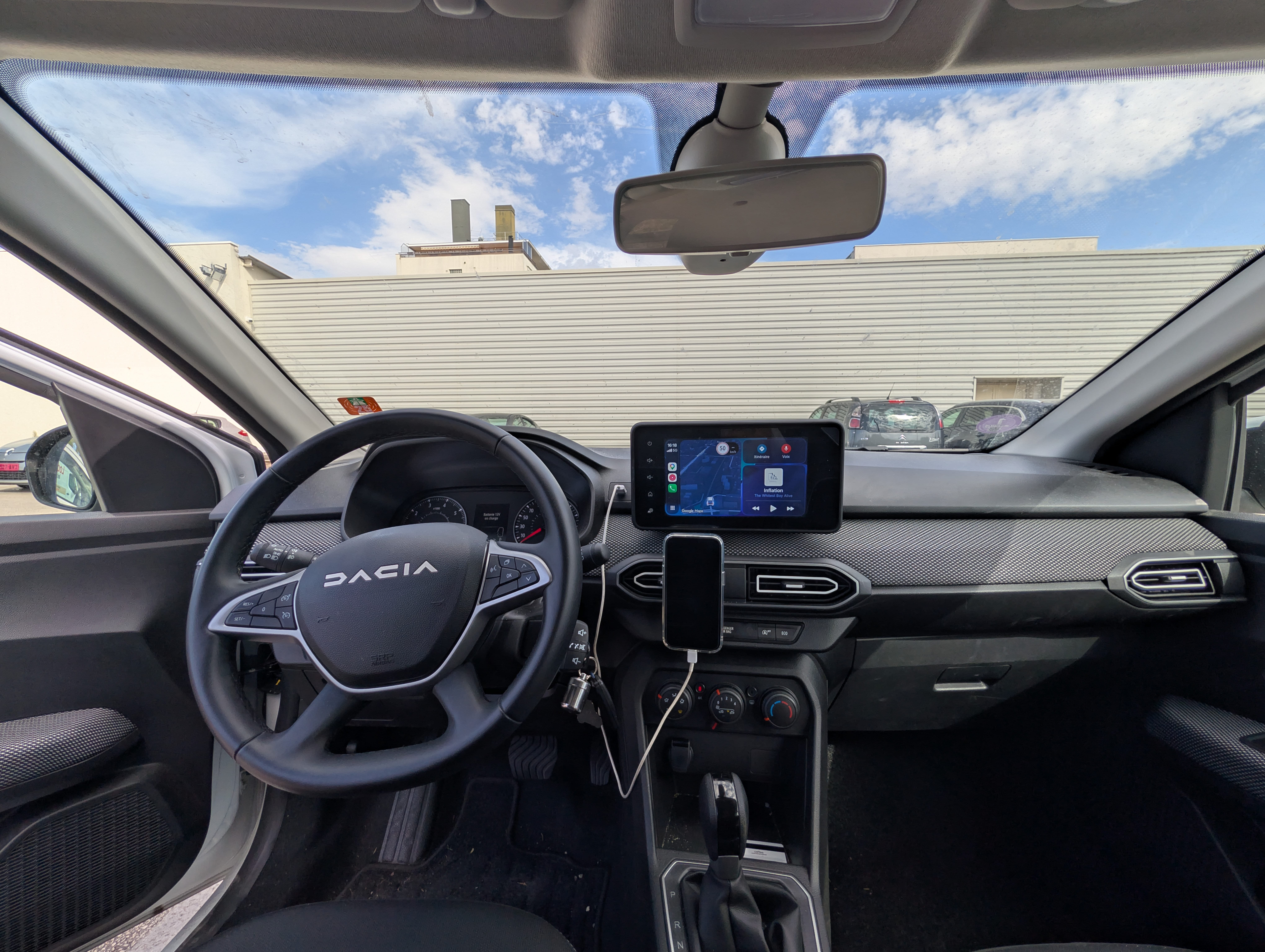 Dacia Sandero avec Audio Bluetooth