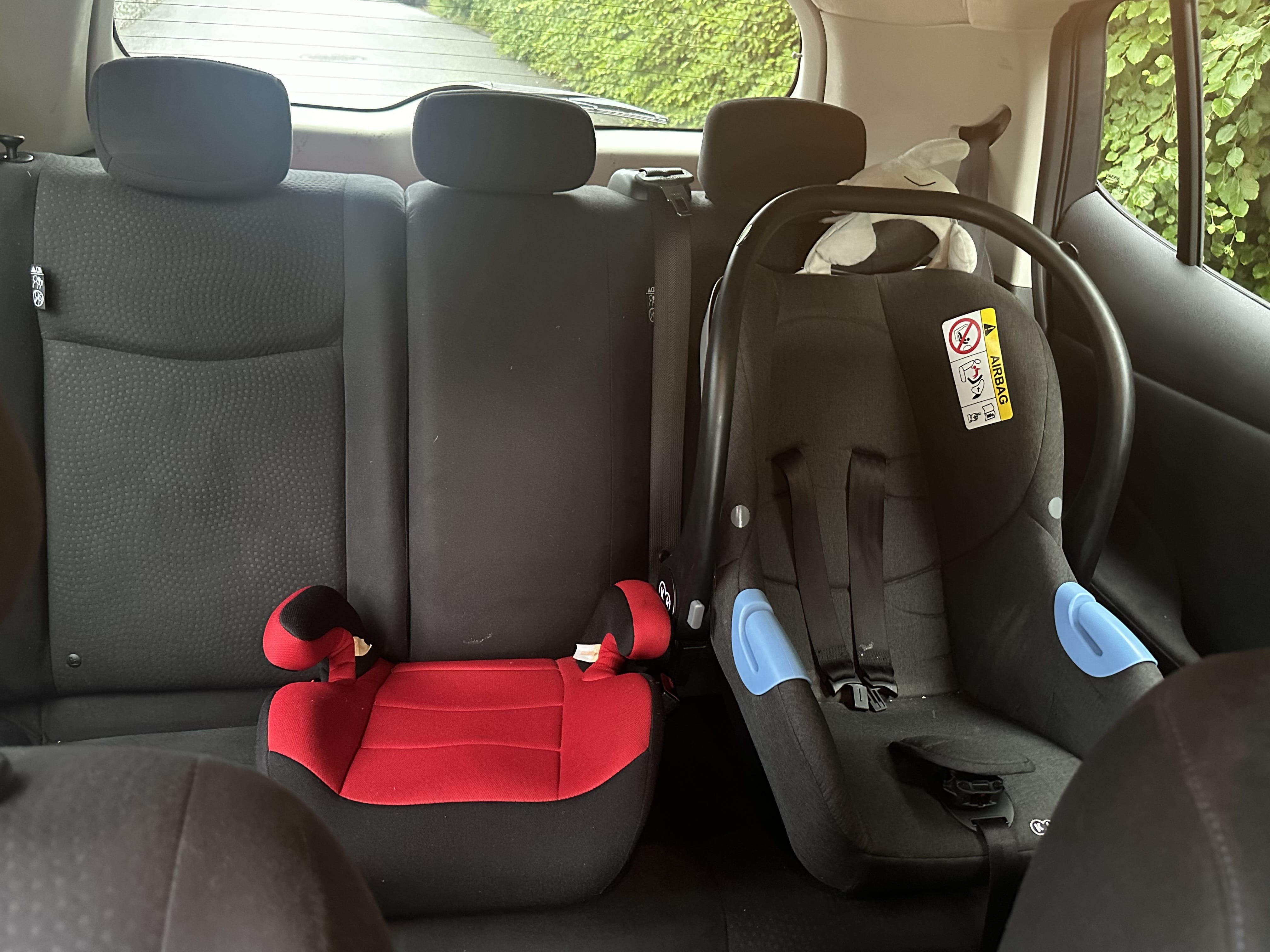 Nissan Leaf avec Siège bébé