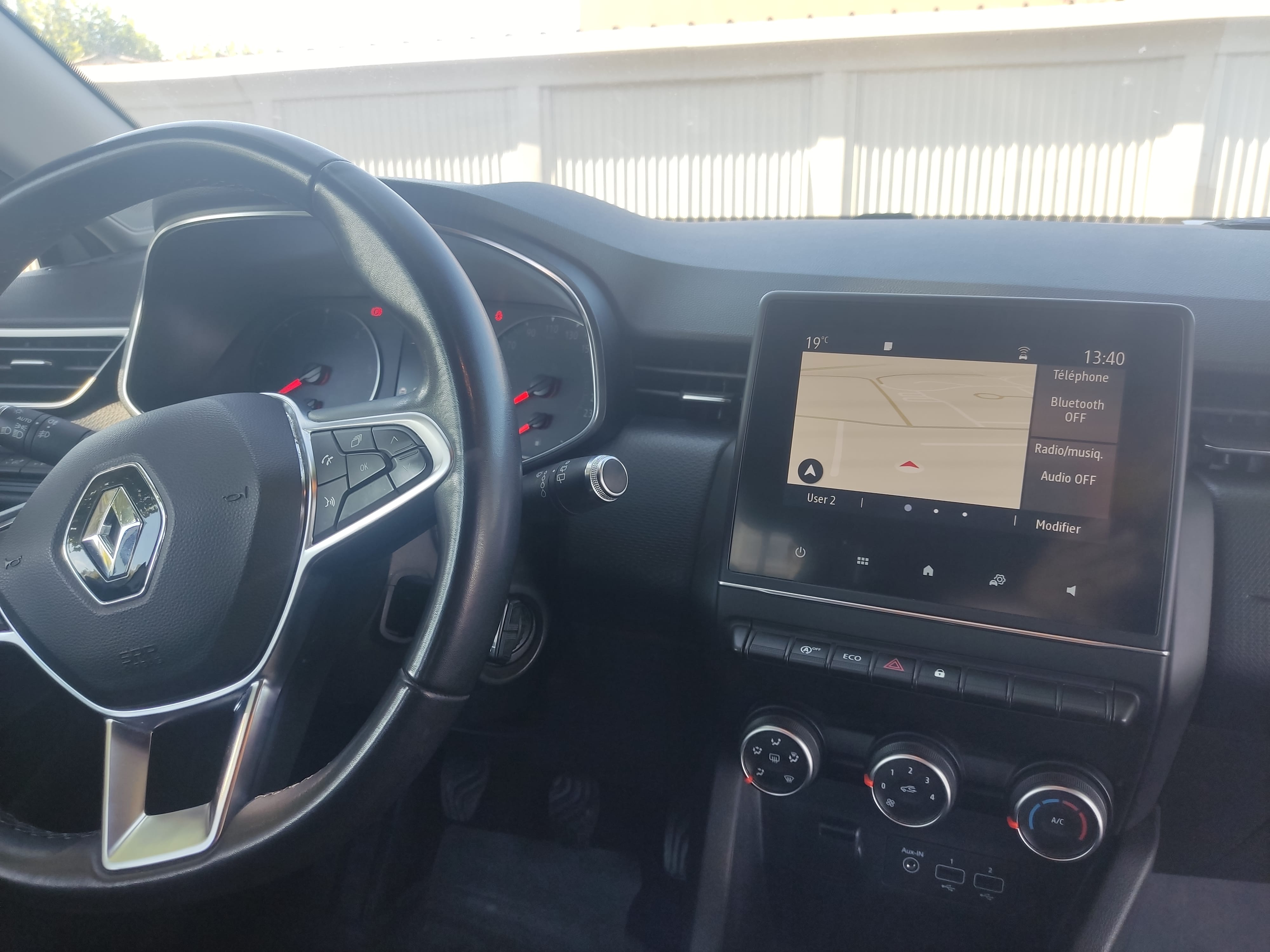 Renault Clio avec GPS