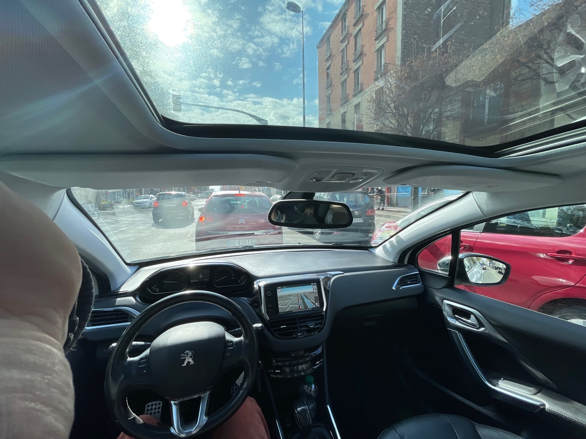 Peugeot 2008 avec Siège bébé