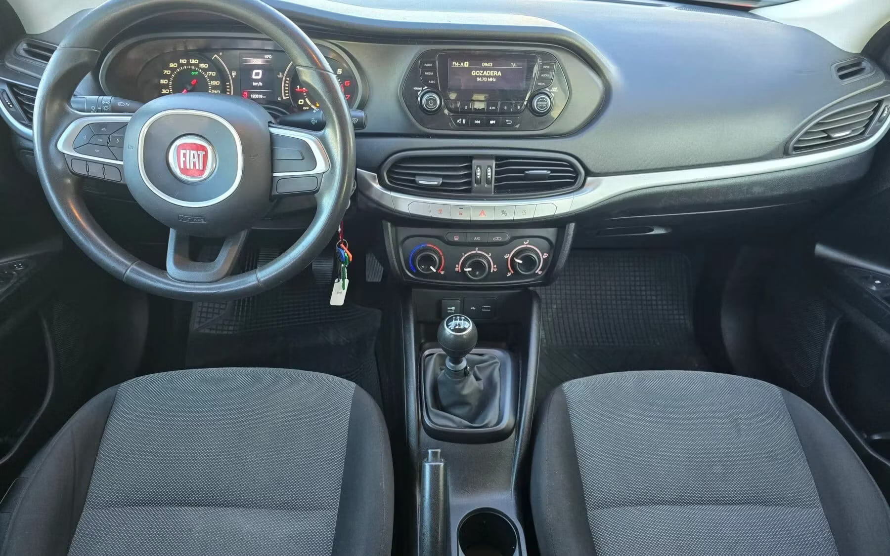 Fiat Tipo avec Régulateur de vitesse
