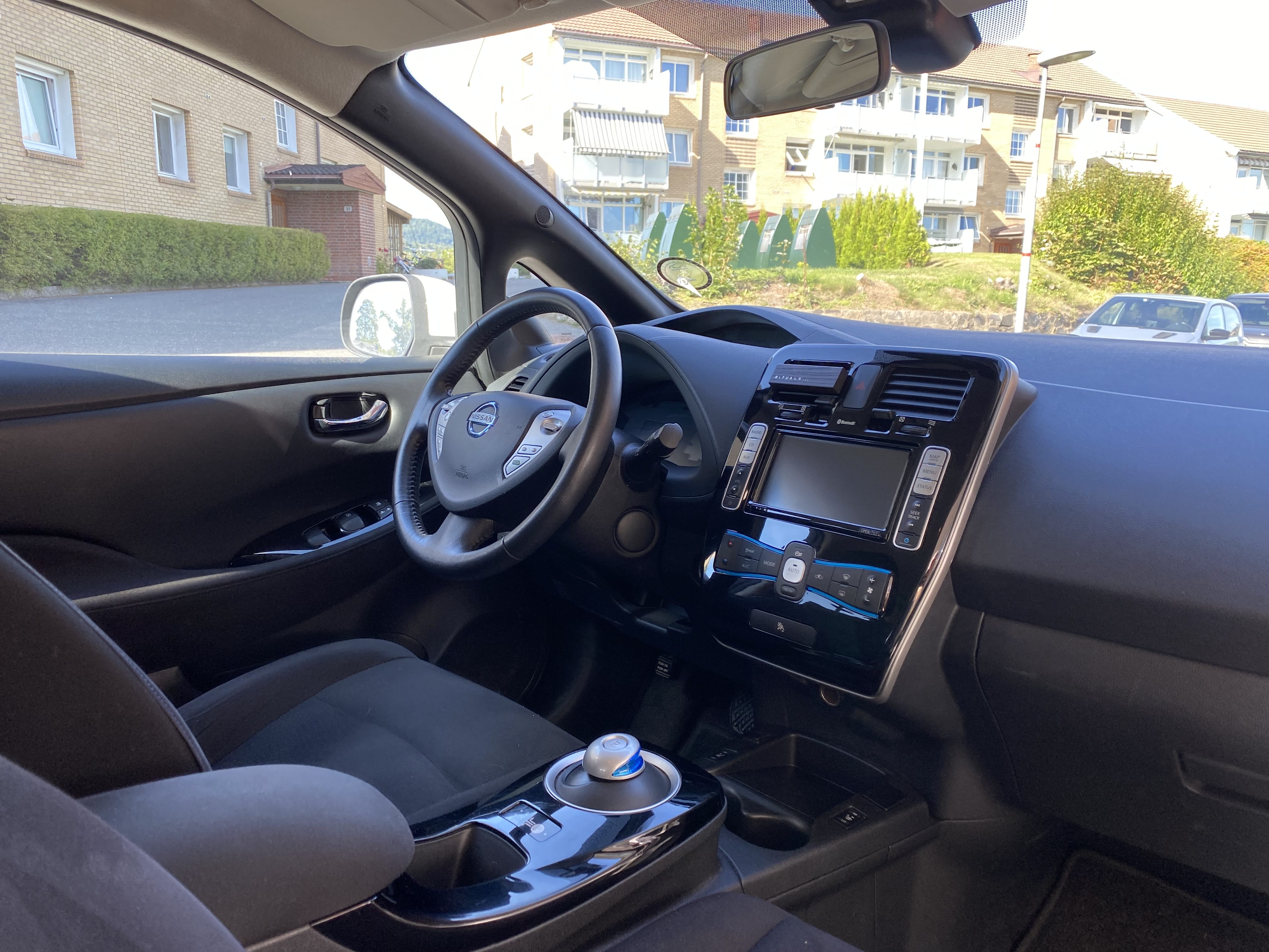 Nissan Leaf med Bluetooth audio