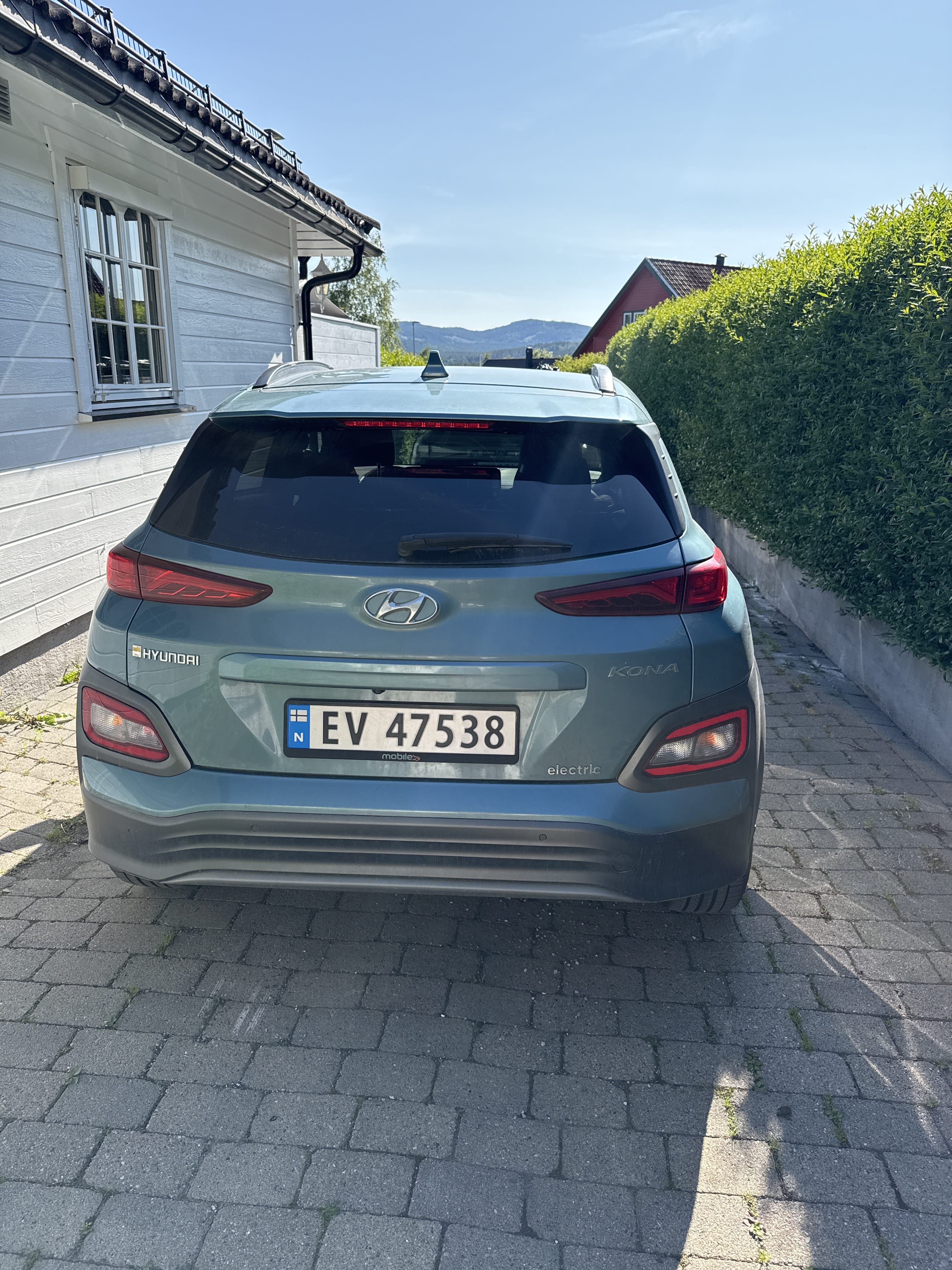 Hyundai Kona Electric med GPS