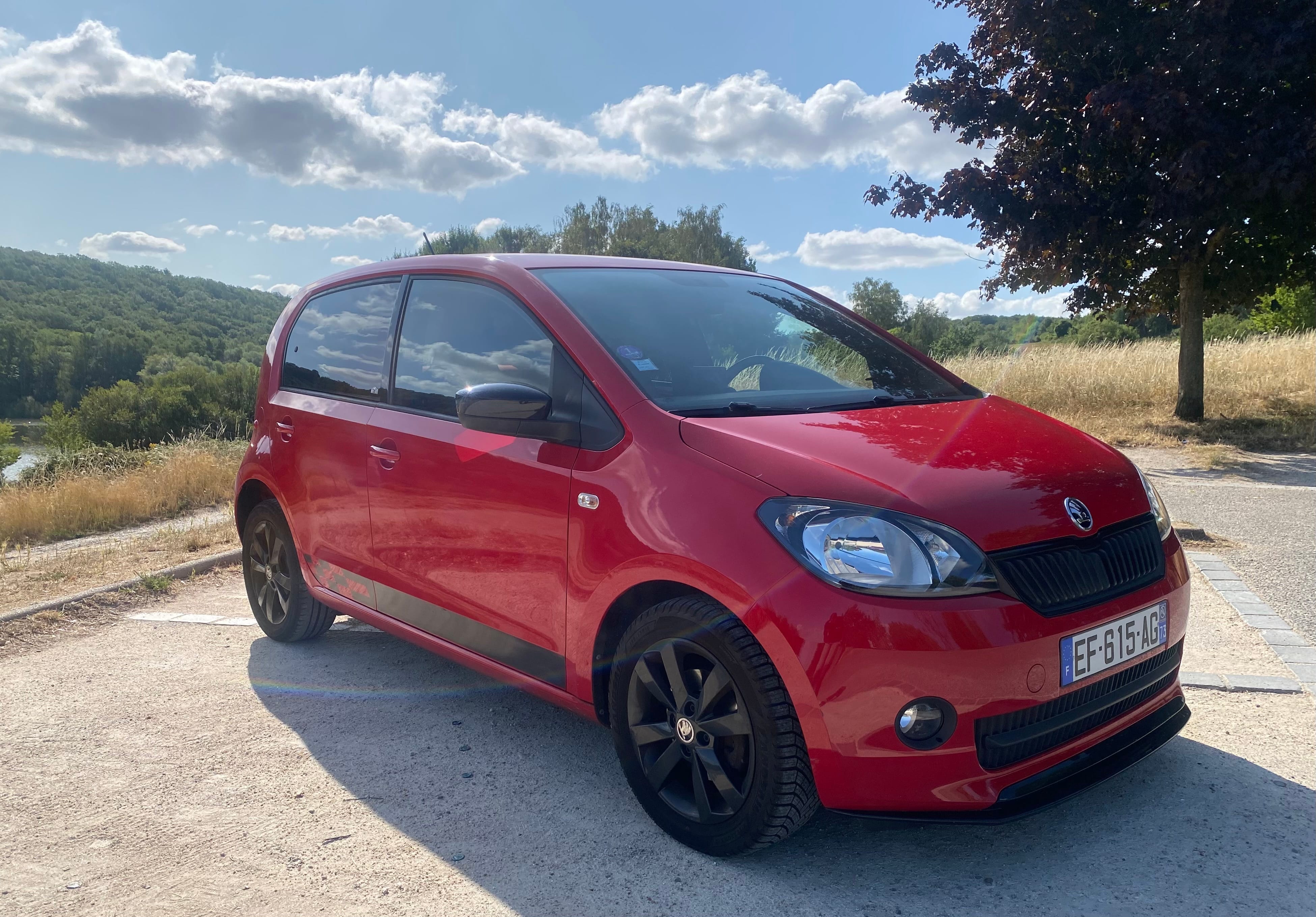 Skoda Citigo avec Siège bébé