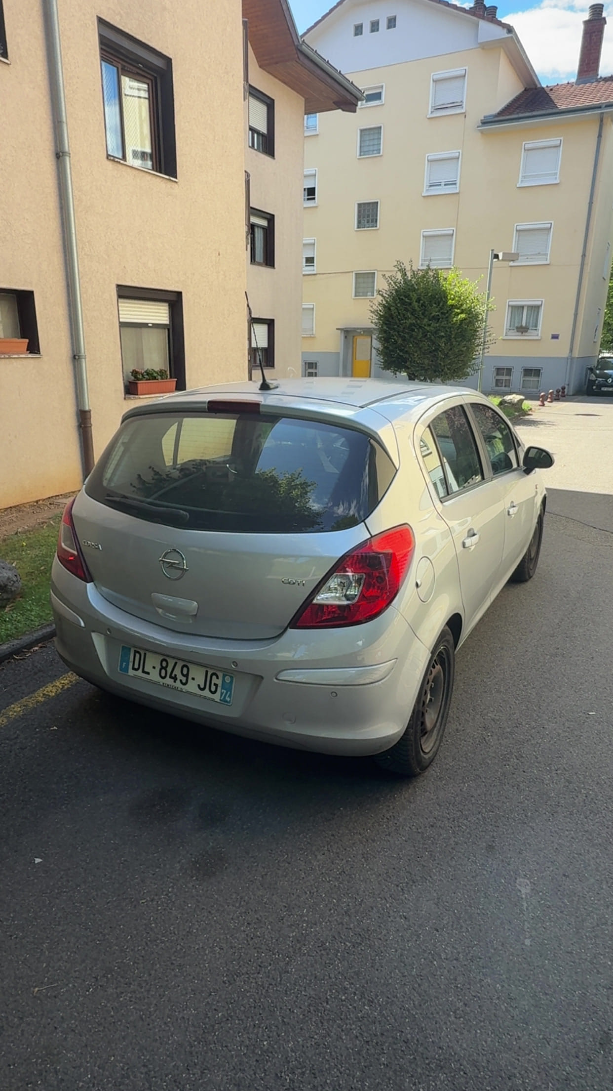 Opel Corsa avec GPS