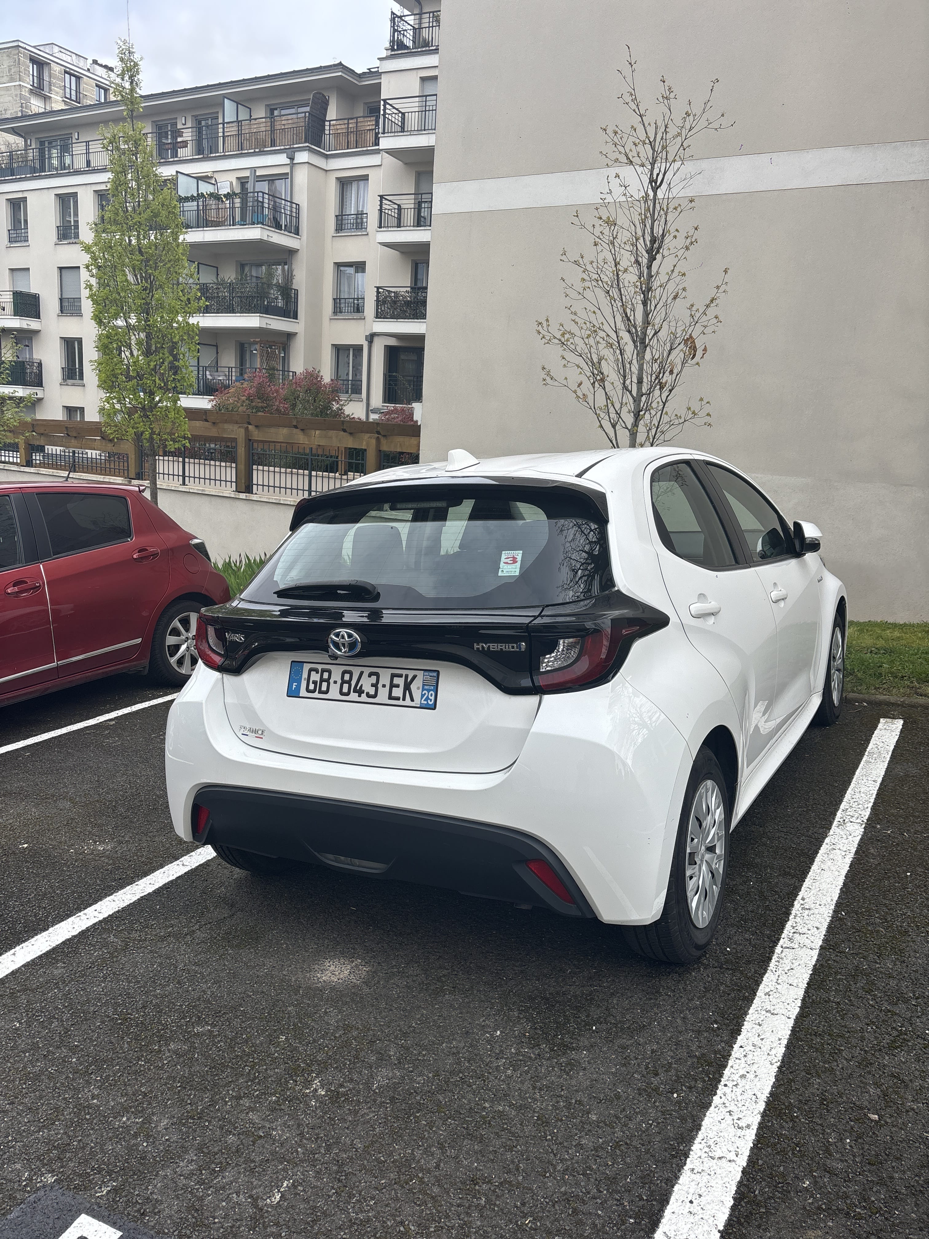Toyota Yaris Hybride avec GPS