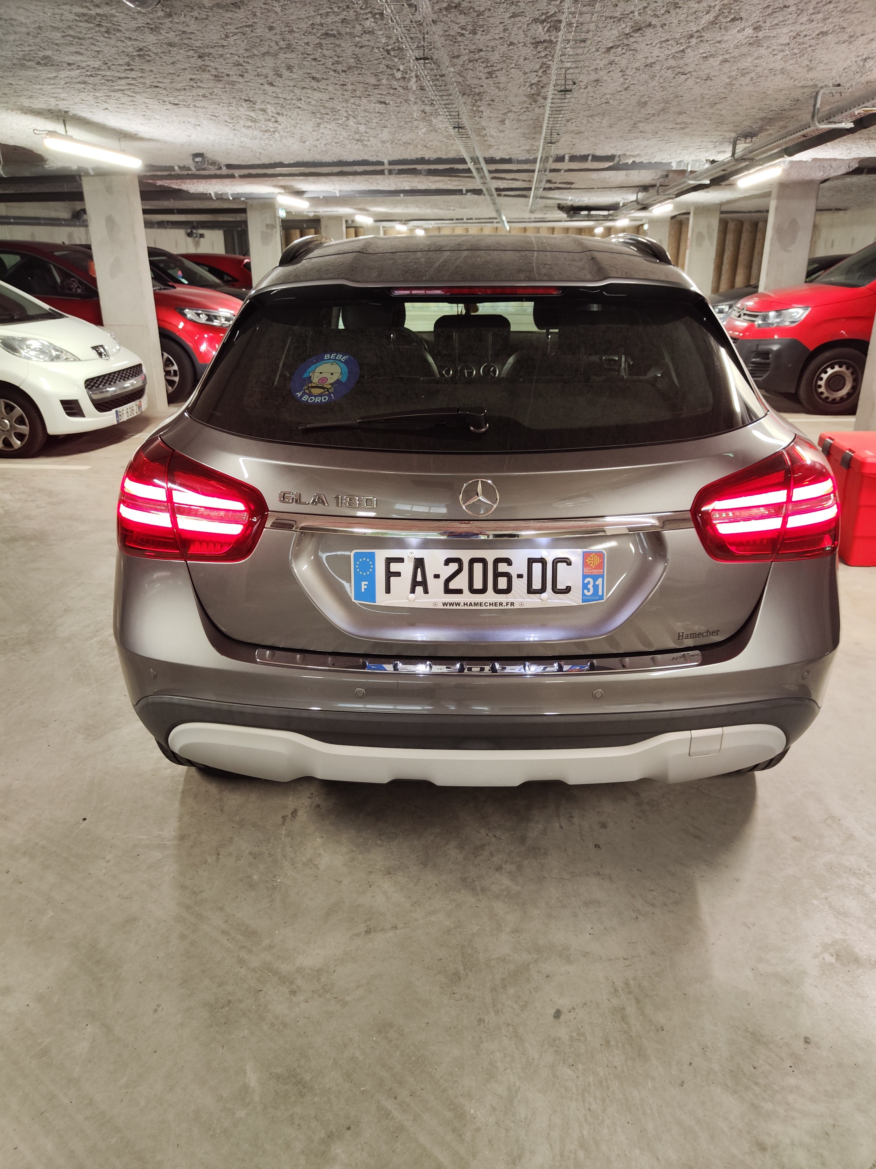 Mercedes Classe GLA avec GPS