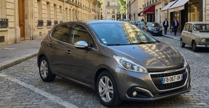 Peugeot 208 avec GPS